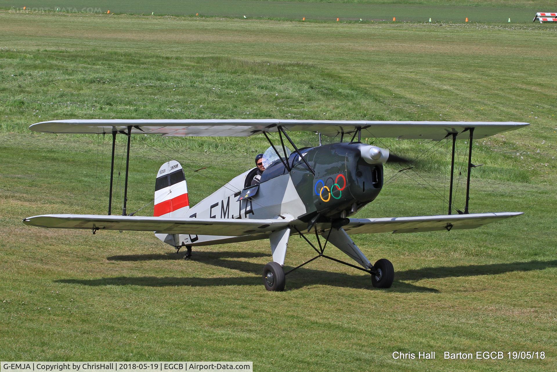 G-EMJA, 1995 CASA 1-131E Srs 2000 Replica Jungmann C/N PFA 242-12340, Barton