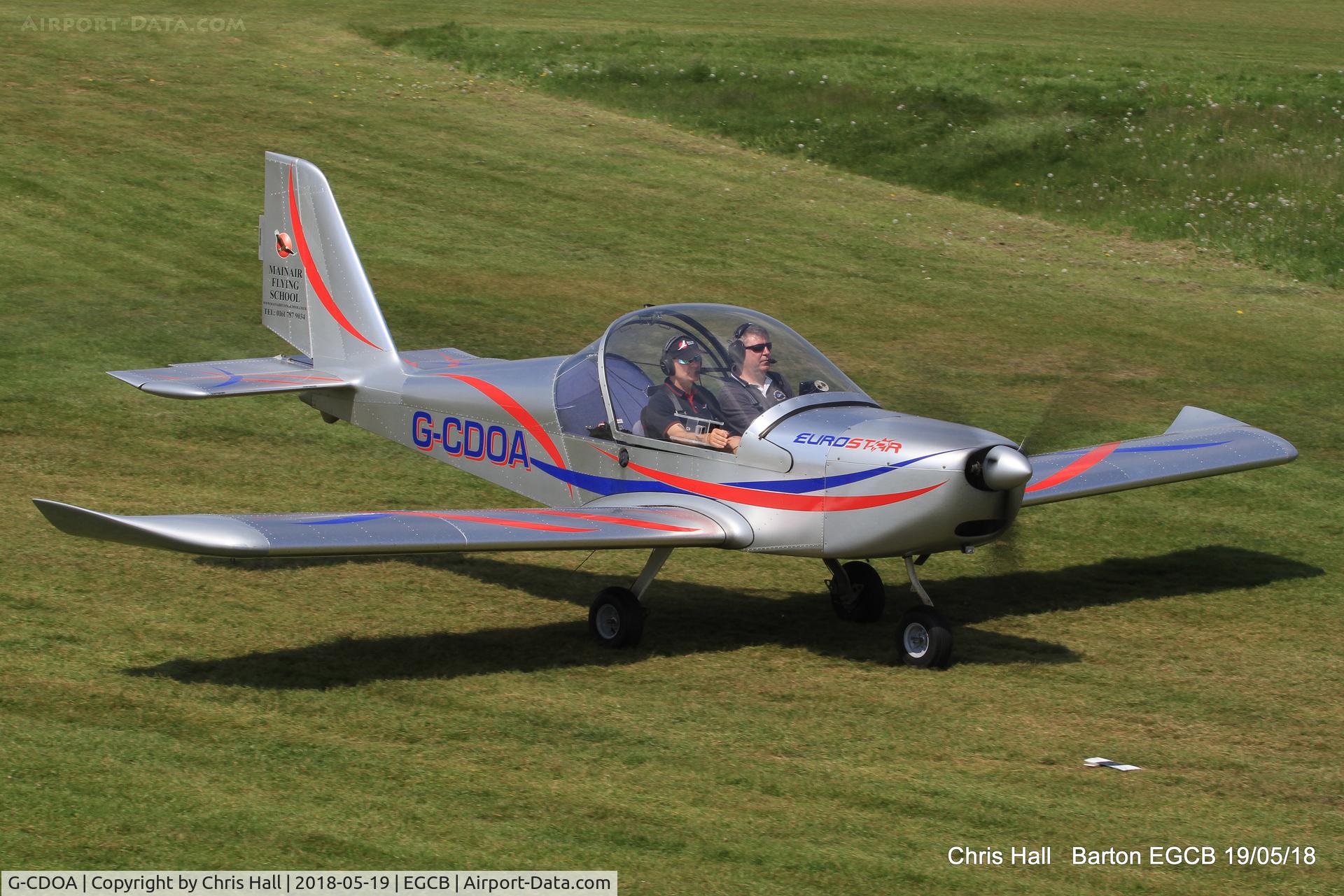 G-CDOA, 2005 Evektor-Aerotechnik EV-97 Teameurostar UK C/N 2506, Barton
