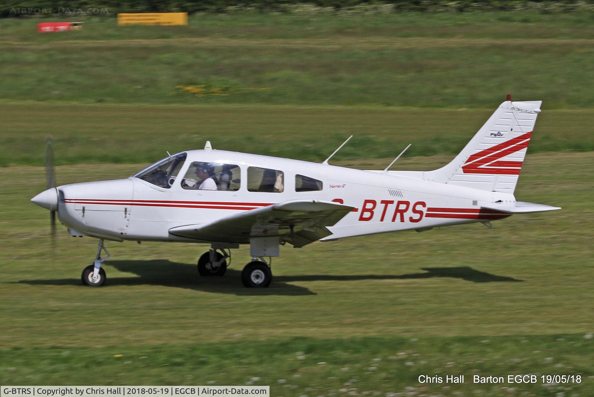 G-BTRS, 1981 Piper PA-28-161 Cherokee Warrior II C/N 28-8116004, Barton