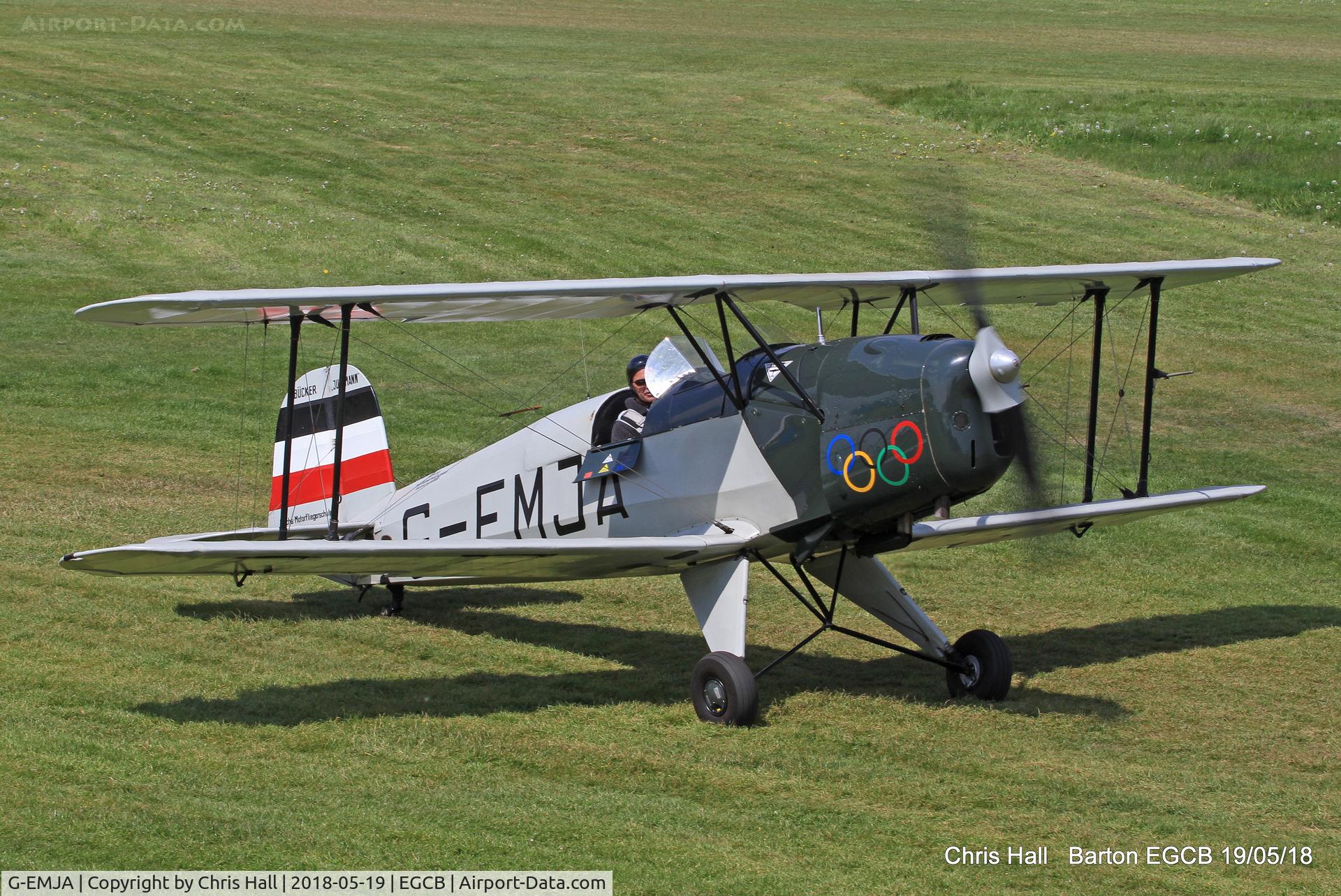 G-EMJA, 1995 CASA 1-131E Srs 2000 Replica Jungmann C/N PFA 242-12340, Barton