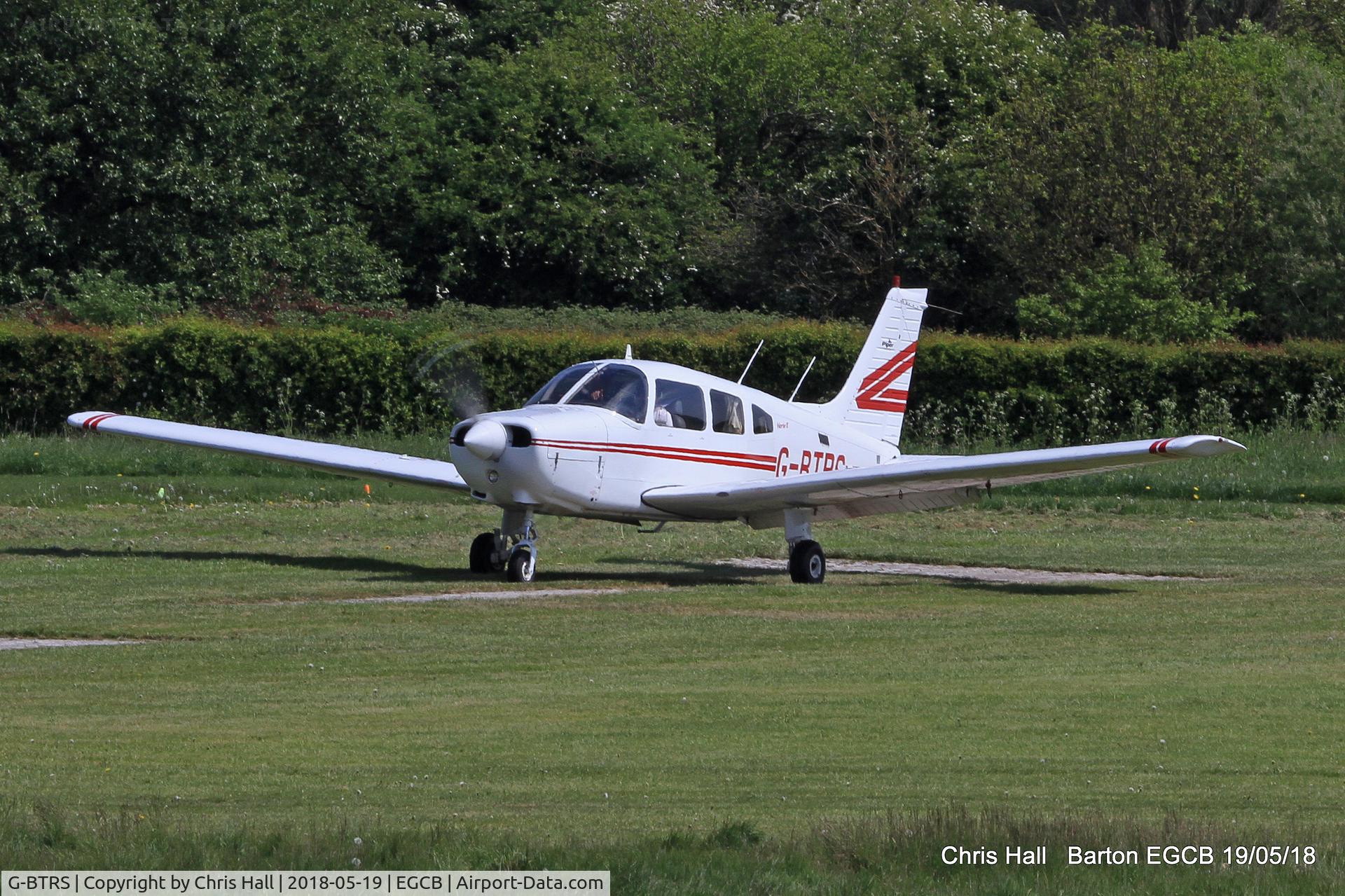 G-BTRS, 1981 Piper PA-28-161 Cherokee Warrior II C/N 28-8116004, Barton