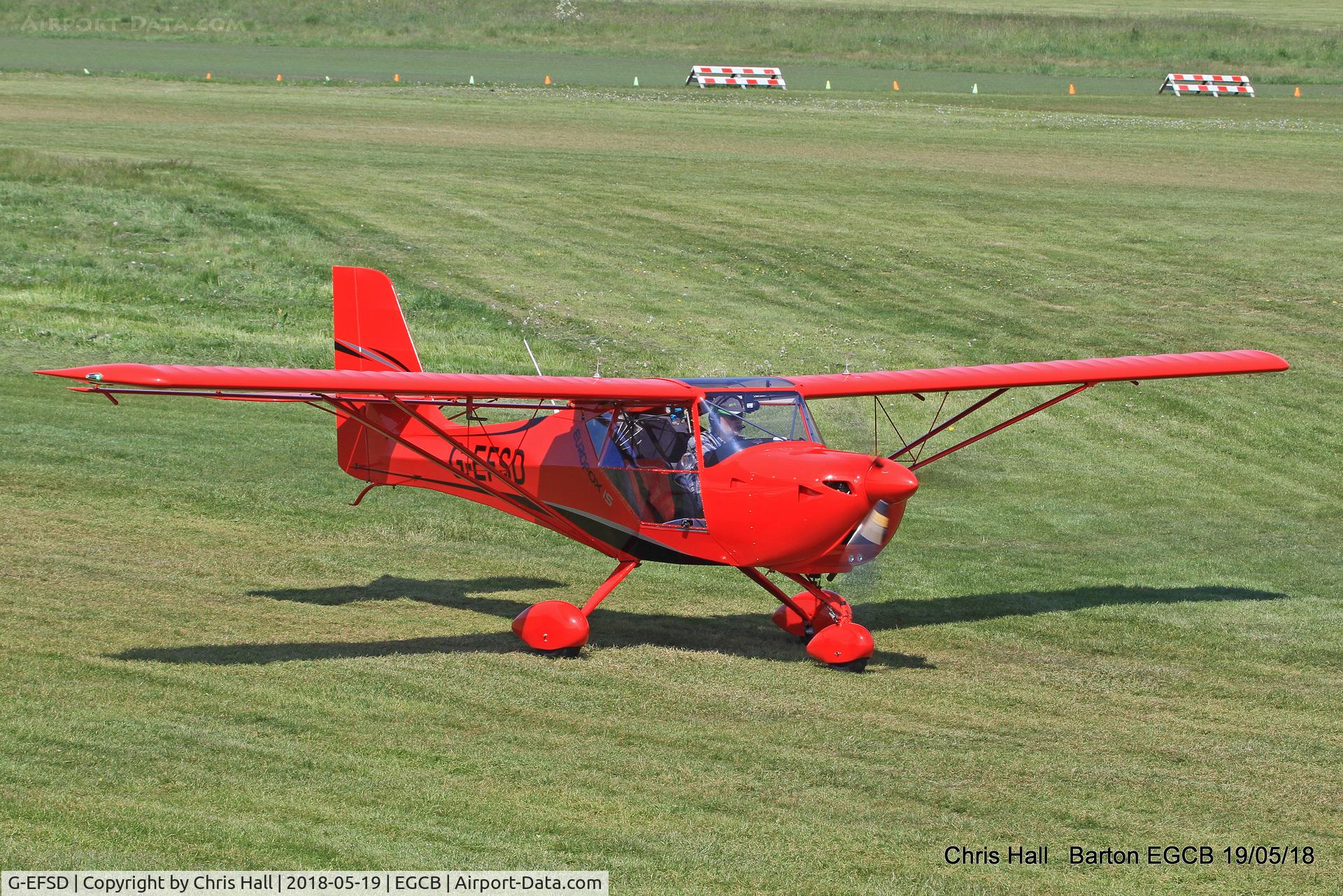 G-EFSD, 2016 Aeropro Eurofox 912(IS) C/N LAA 376-15359, Barton