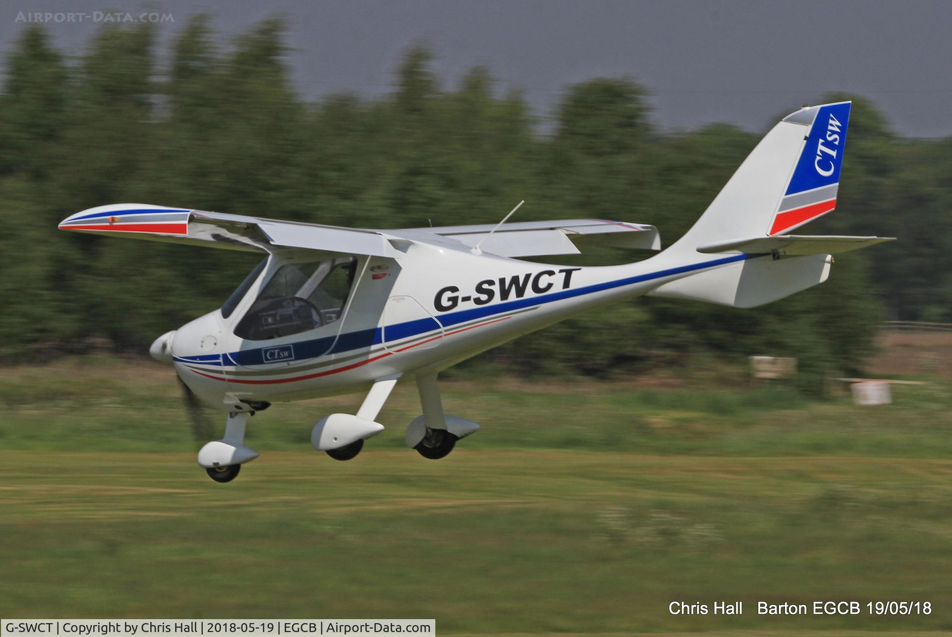 G-SWCT, 2008 Flight Design CTSW C/N 07.11.05, Barton