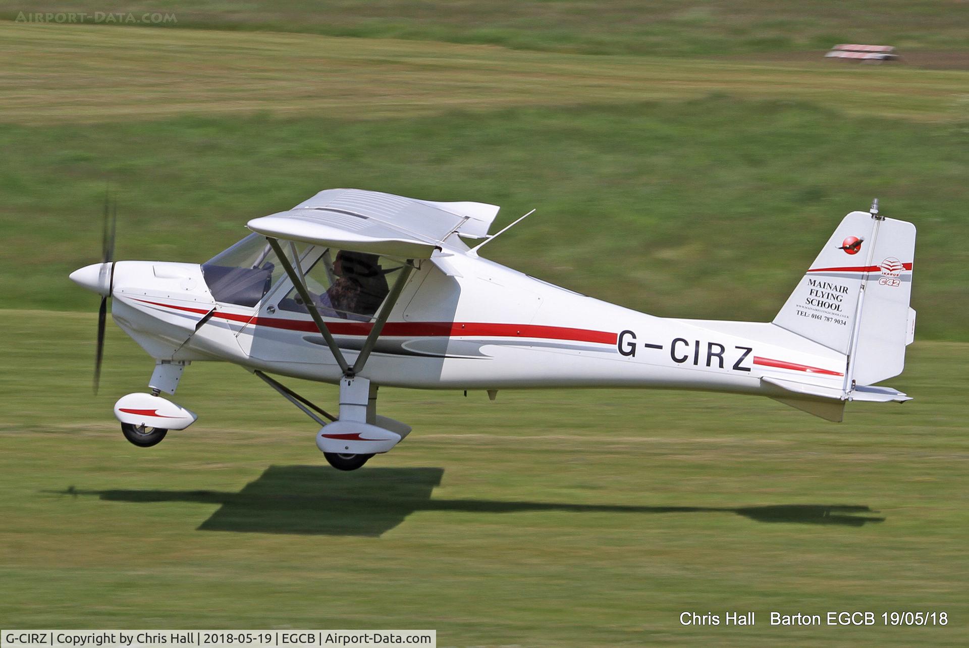 G-CIRZ, 2015 Comco Ikarus C42 FB80 C/N 1506-7403, Barton