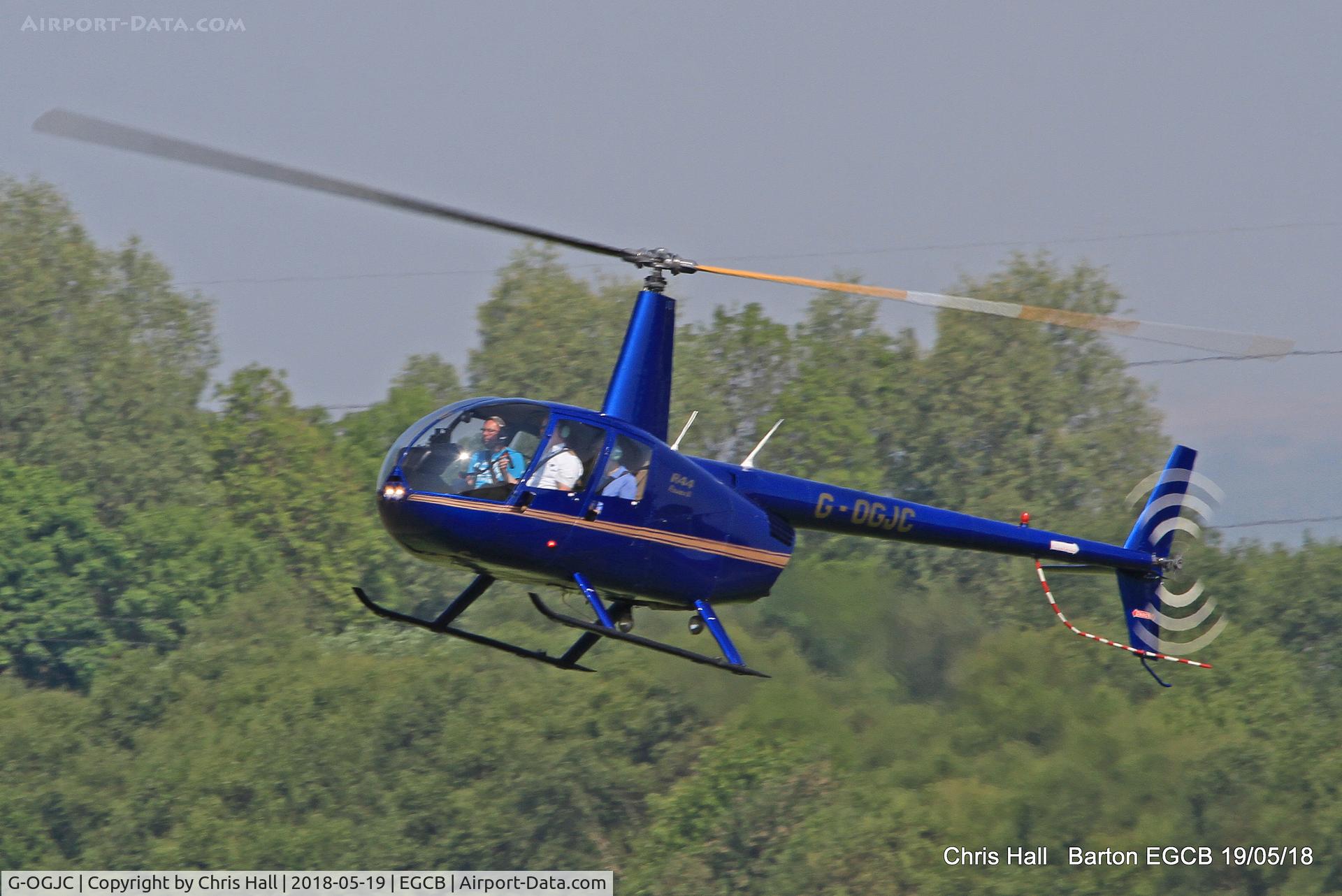 G-OGJC, 2009 Robinson R44 Raven II C/N 11653, Barton