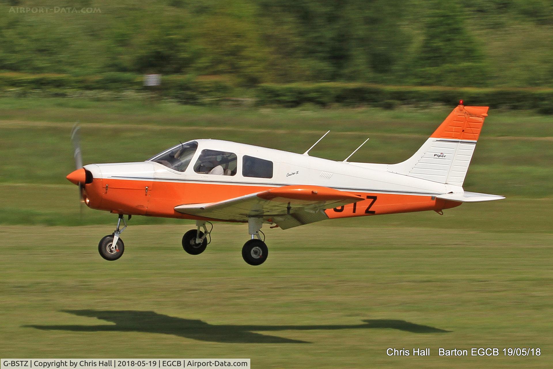 G-BSTZ, 1977 Piper PA-28-140 Cherokee Cruiser C/N 28-7725153, Barton