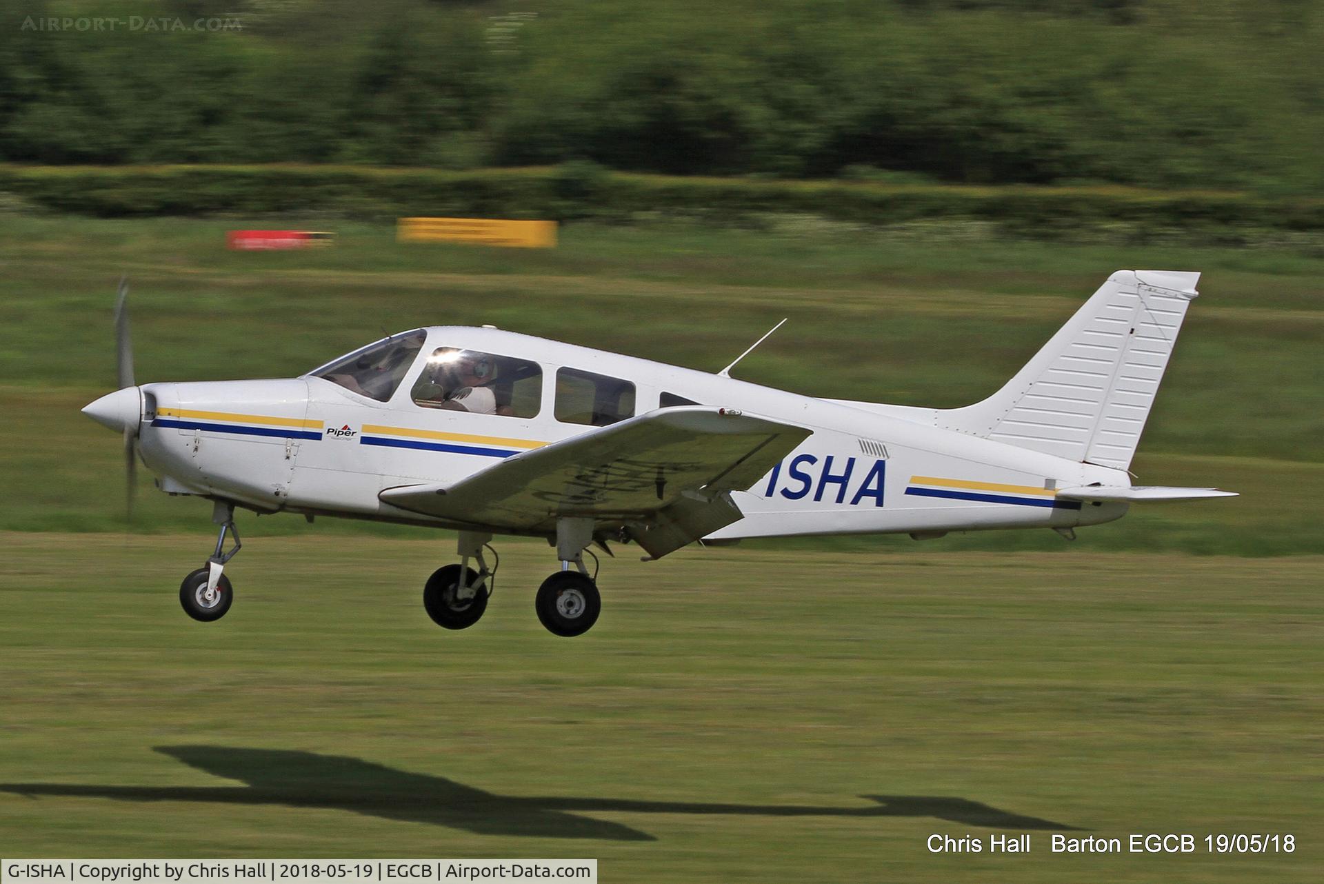 G-ISHA, 2004 Piper PA-28-161 Cherokee Warrior III C/N 2842211, Barton