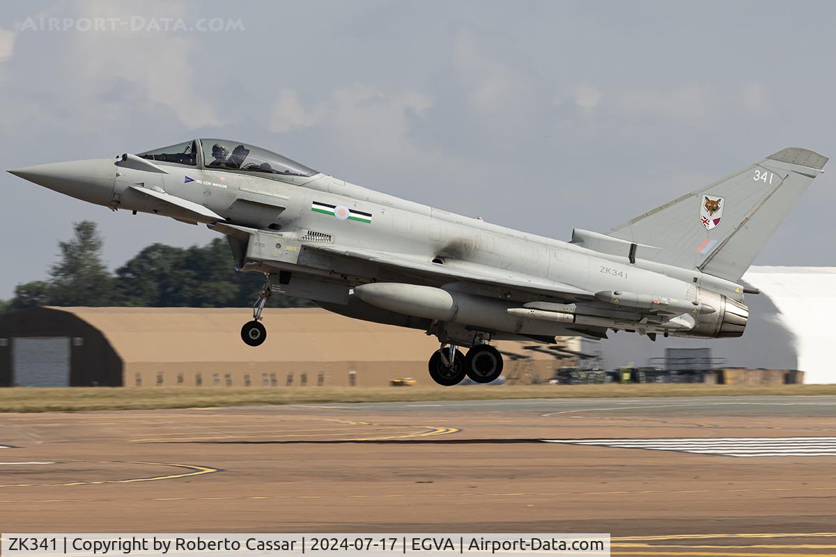 ZK341, Eurofighter EF2000 Typhoon C/N BS102, RIAT 24