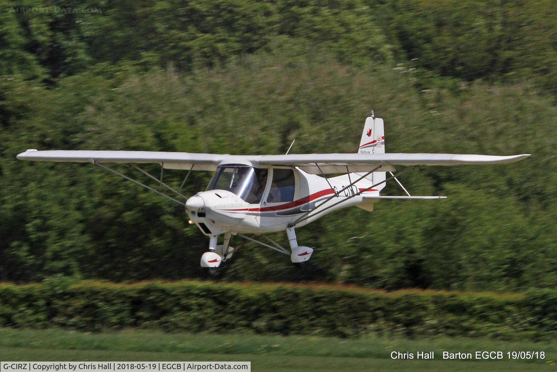 G-CIRZ, 2015 Comco Ikarus C42 FB80 C/N 1506-7403, Barton