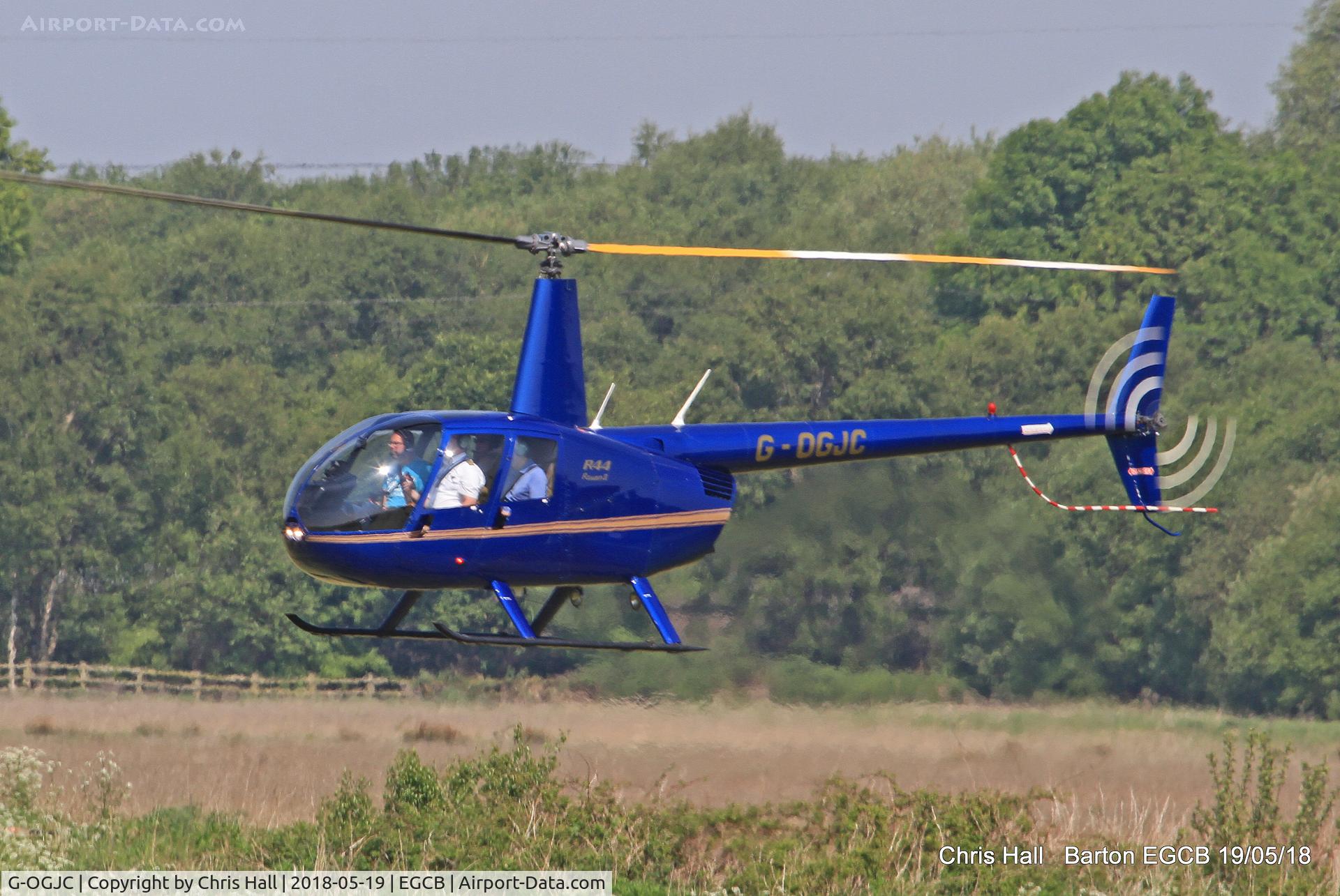 G-OGJC, 2009 Robinson R44 Raven II C/N 11653, Barton