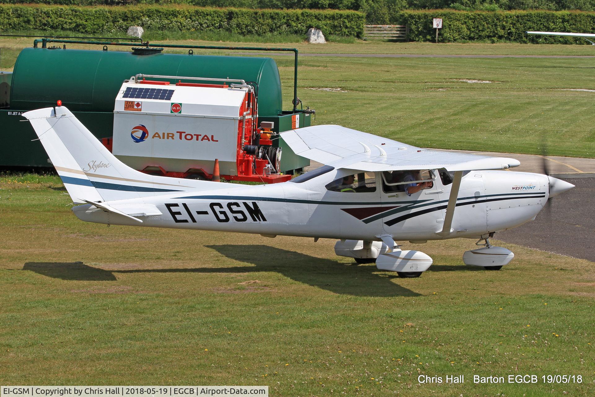 EI-GSM, 1998 Cessna 182S Skylane C/N 18280188, Barton