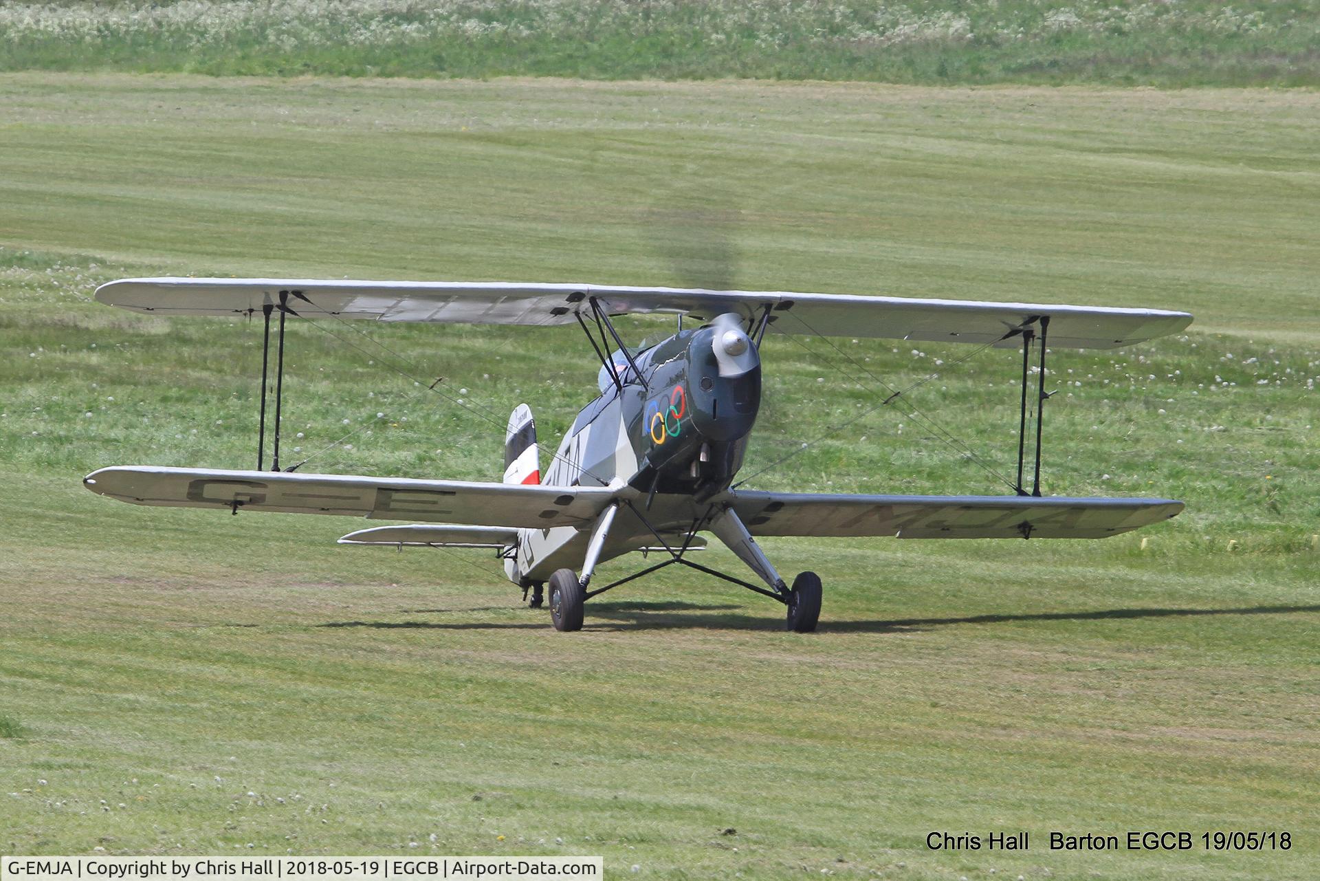 G-EMJA, 1995 CASA 1-131E Srs 2000 Replica Jungmann C/N PFA 242-12340, Barton