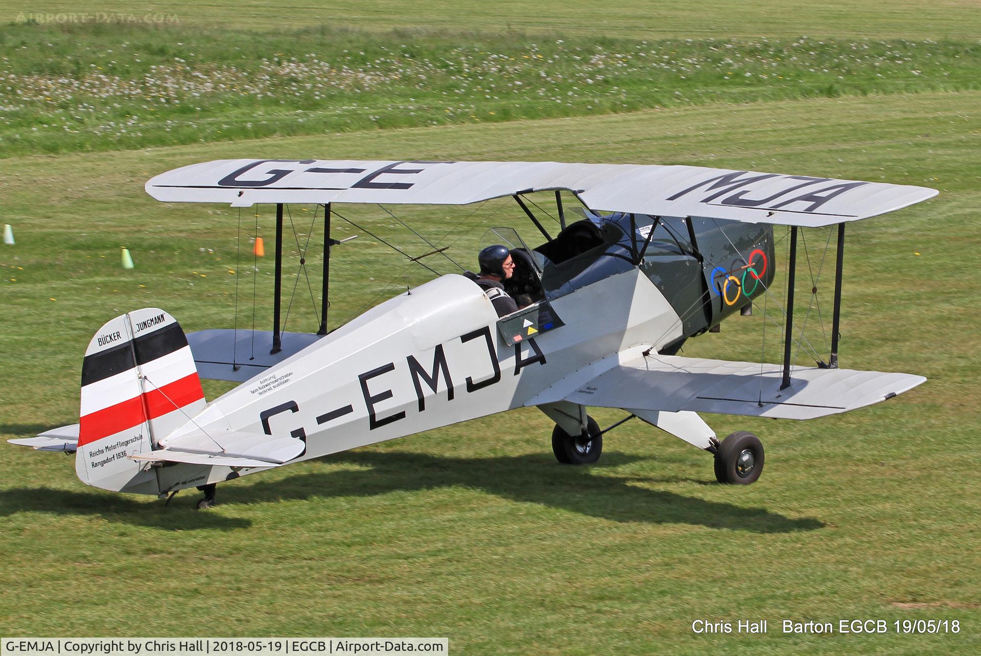 G-EMJA, 1995 CASA 1-131E Srs 2000 Replica Jungmann C/N PFA 242-12340, Barton