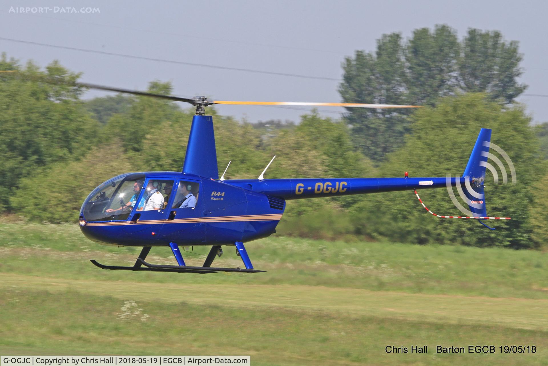 G-OGJC, 2009 Robinson R44 Raven II C/N 11653, Barton