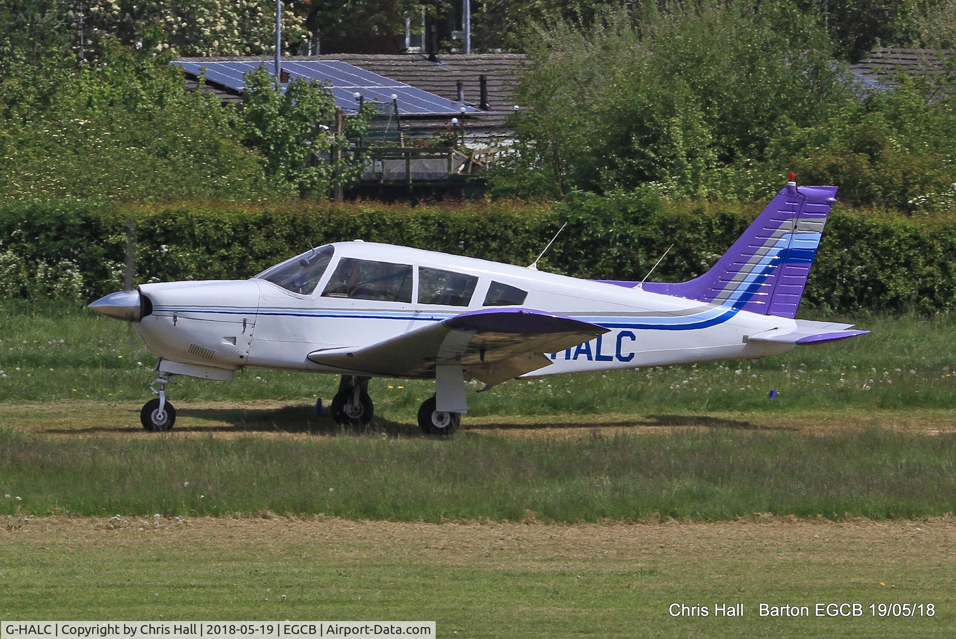 G-HALC, 1973 Piper PA-28R-200 Cherokee Arrow C/N 28R-7335042, Barton