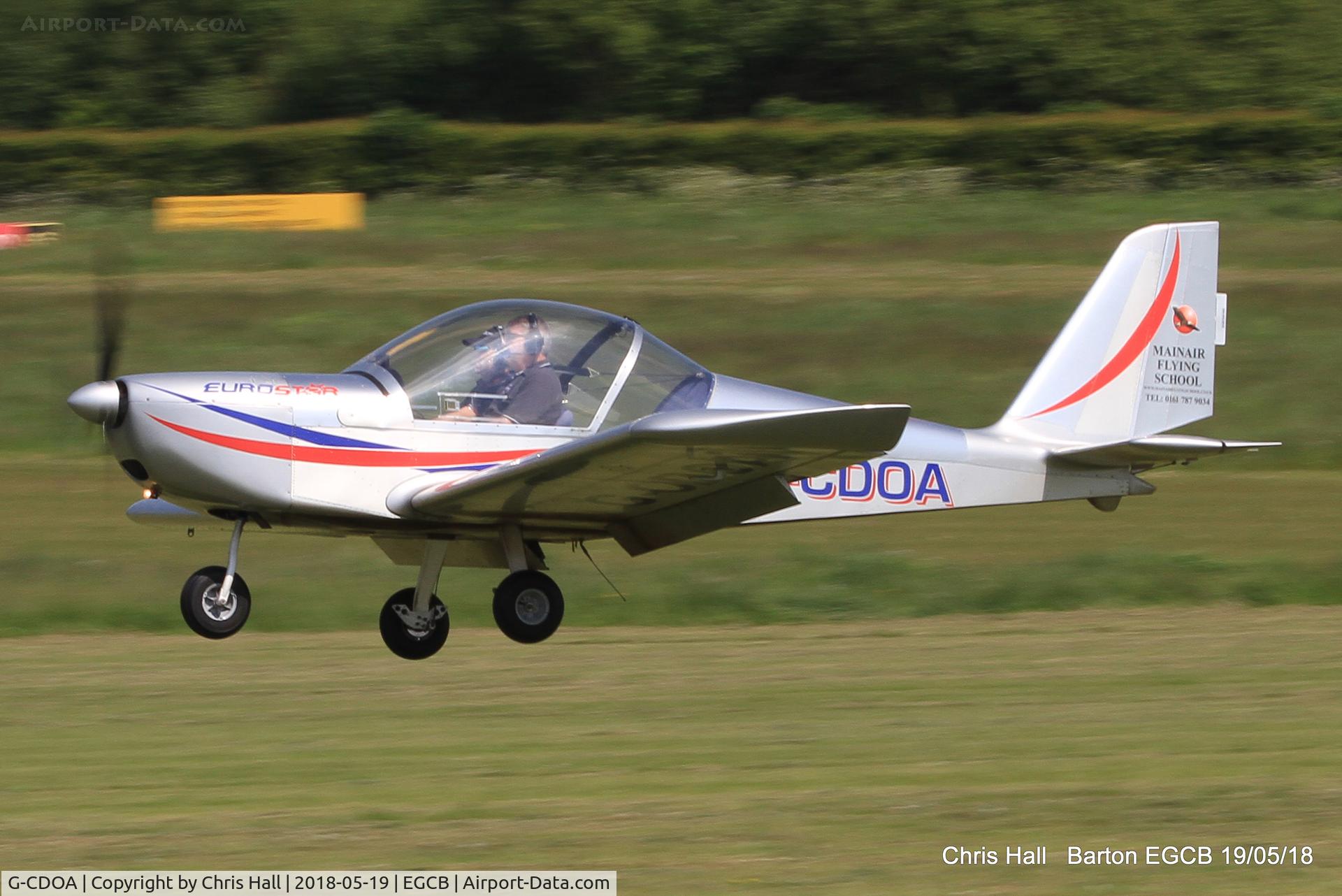 G-CDOA, 2005 Evektor-Aerotechnik EV-97 Teameurostar UK C/N 2506, Barton