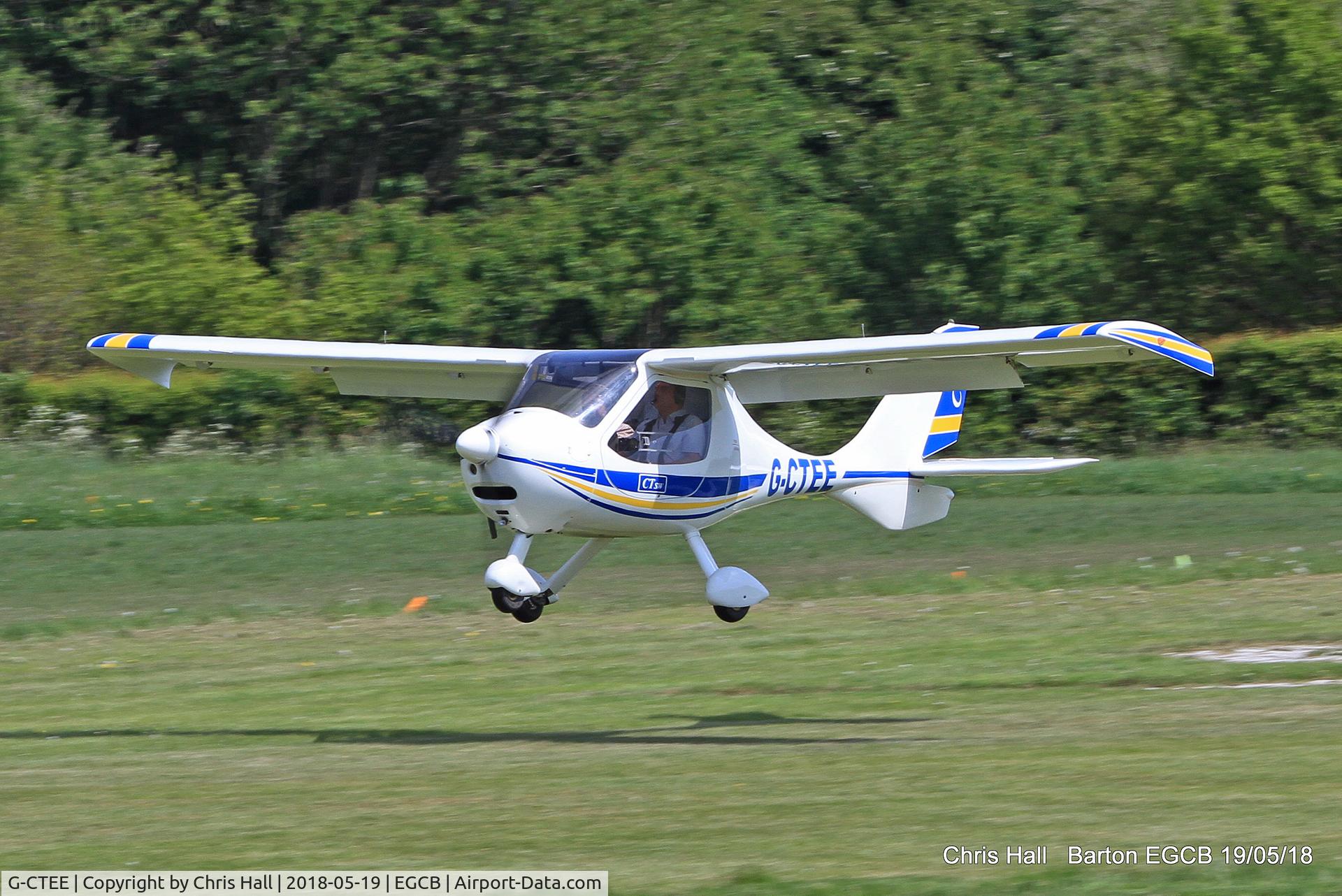 G-CTEE, 2007 Flight Design CTSW C/N 8269, Barton