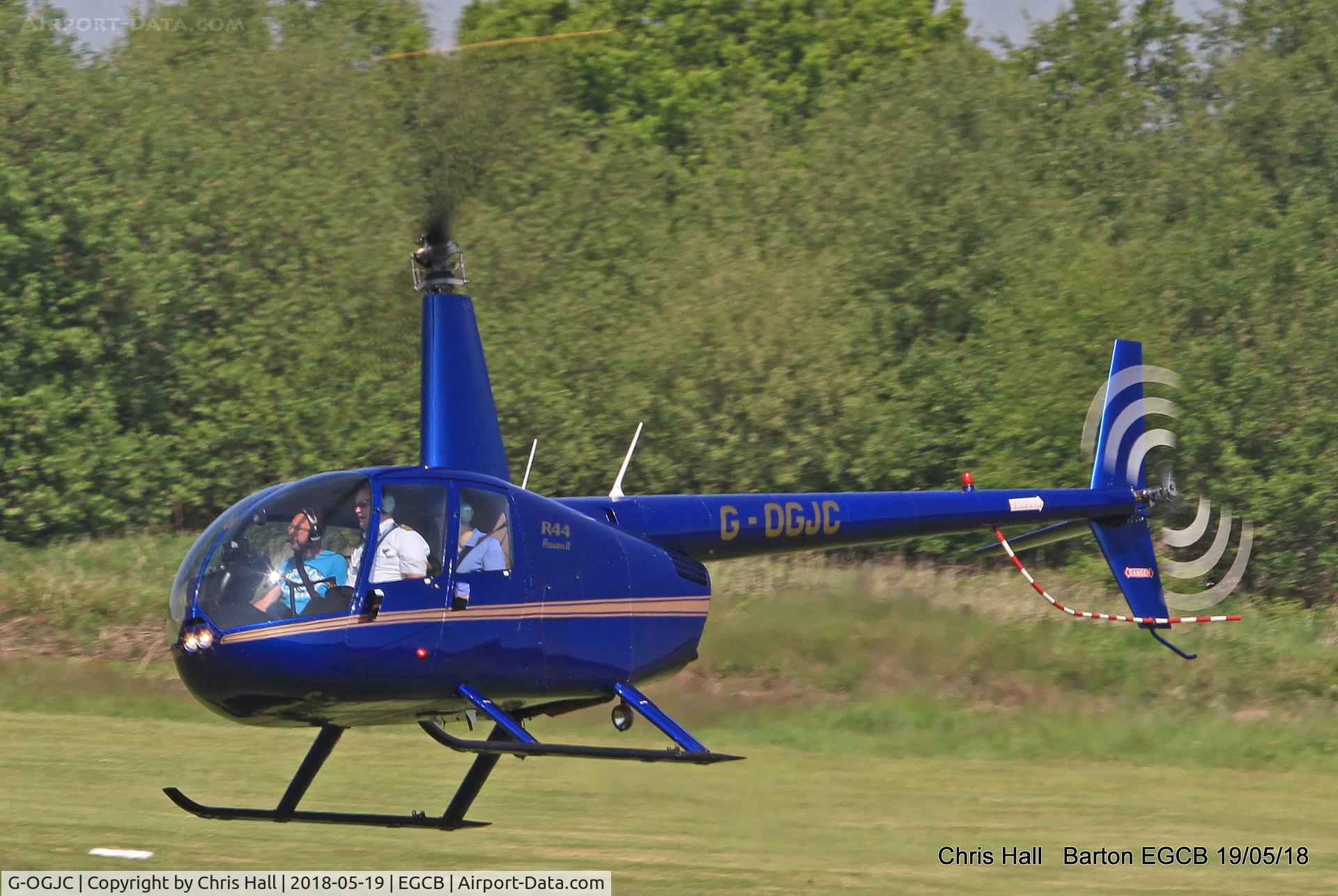 G-OGJC, 2009 Robinson R44 Raven II C/N 11653, Barton