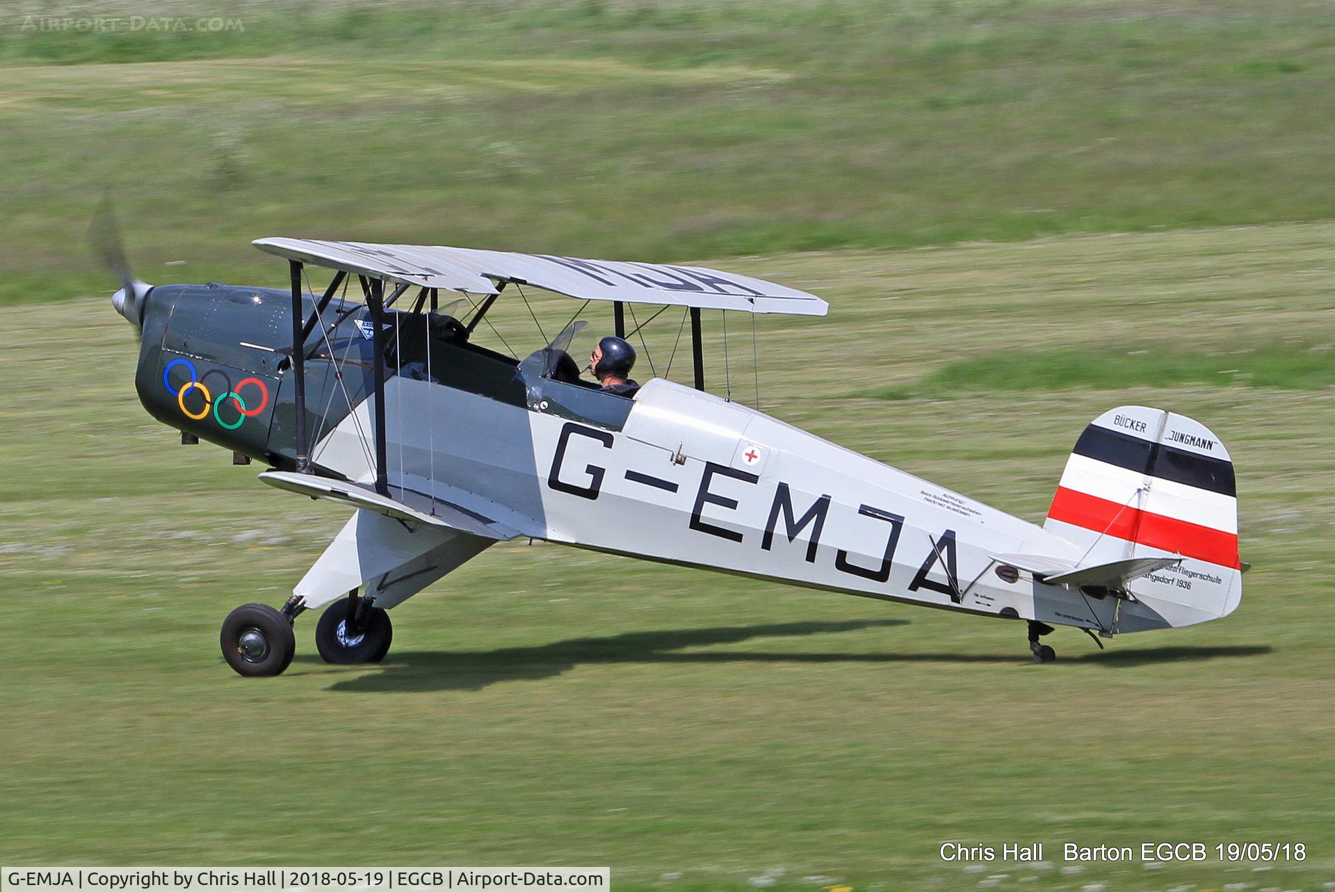 G-EMJA, 1995 CASA 1-131E Srs 2000 Replica Jungmann C/N PFA 242-12340, Barton