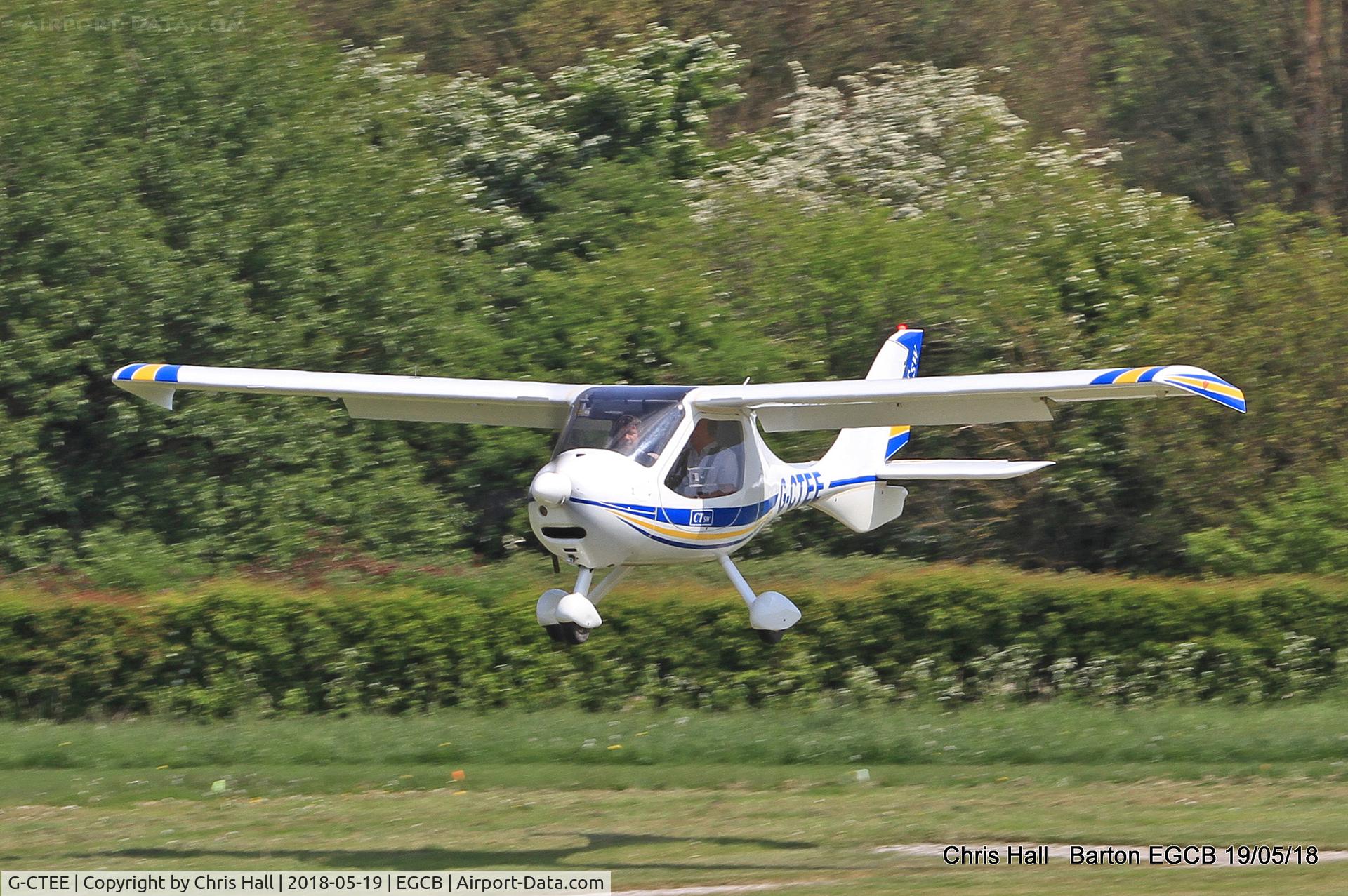 G-CTEE, 2007 Flight Design CTSW C/N 8269, Barton