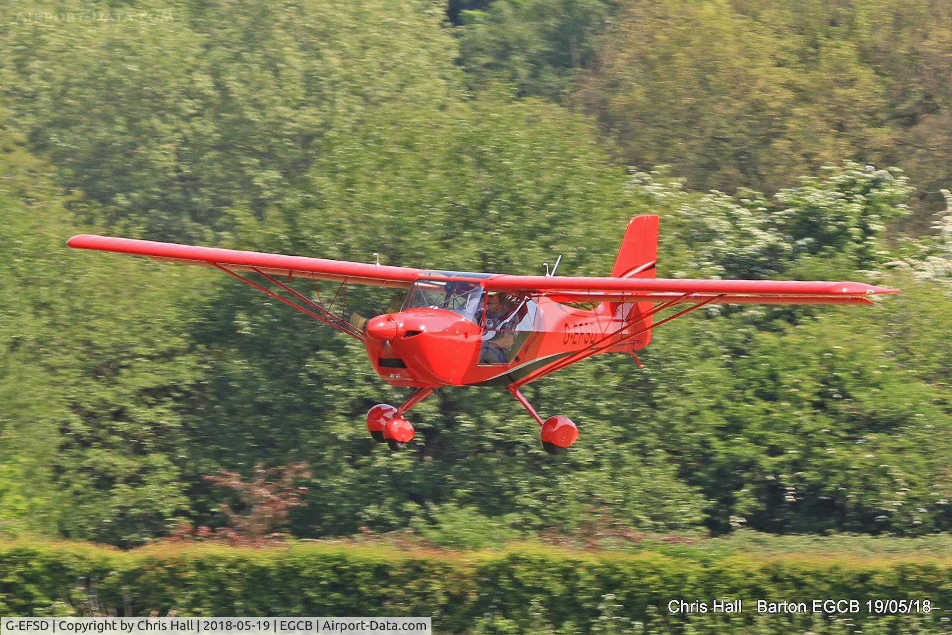 G-EFSD, 2016 Aeropro Eurofox 912(IS) C/N LAA 376-15359, Barton