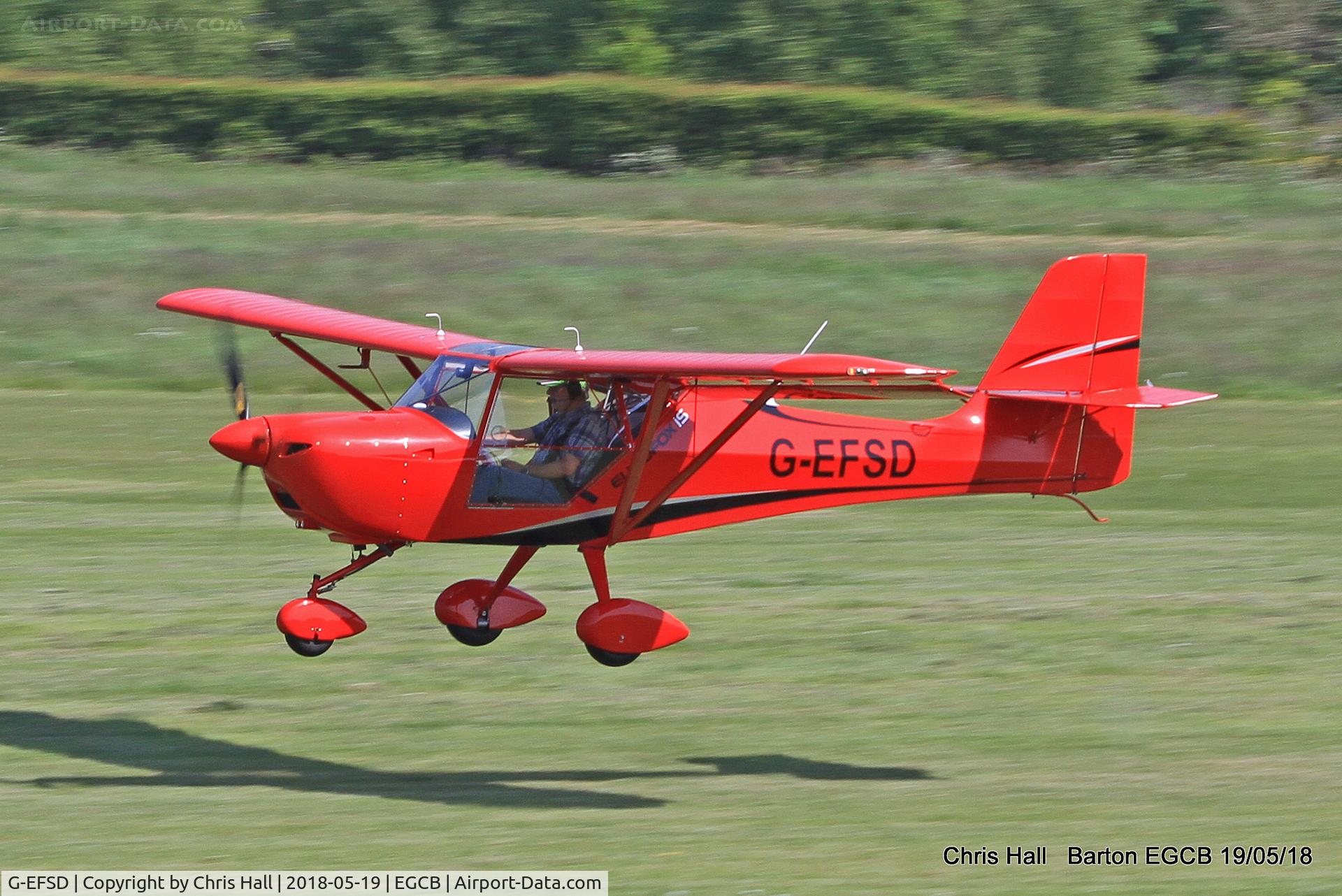 G-EFSD, 2016 Aeropro Eurofox 912(IS) C/N LAA 376-15359, Barton