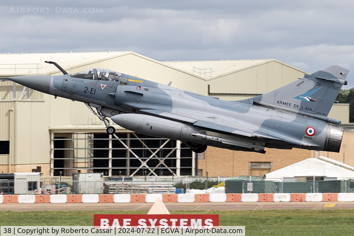 38, Dassault Mirage 2000-5F C/N 167, RIAT 24
