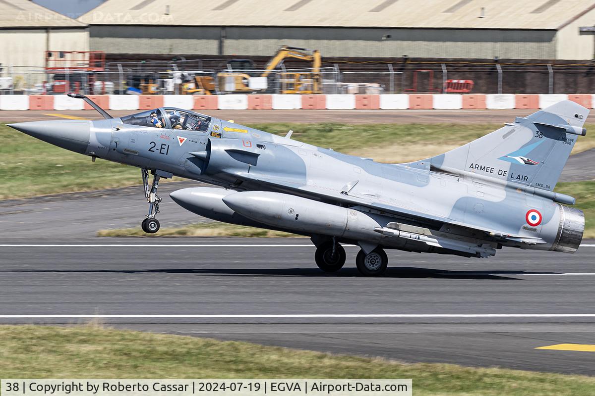 38, Dassault Mirage 2000-5F C/N 167, RIAT 24
