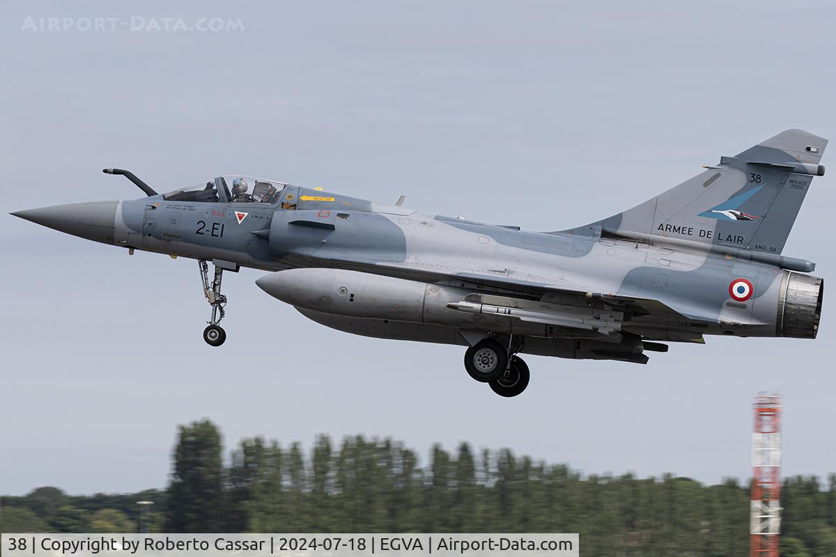 38, Dassault Mirage 2000-5F C/N 167, RIAT 24