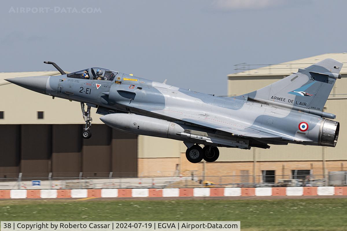 38, Dassault Mirage 2000-5F C/N 167, RIAT 24