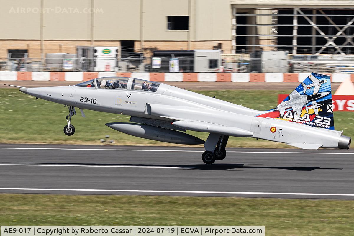 AE9-017, Northrop (CASA) SF-5B(M) Freedom Fighter C/N 2017, RIAT 24