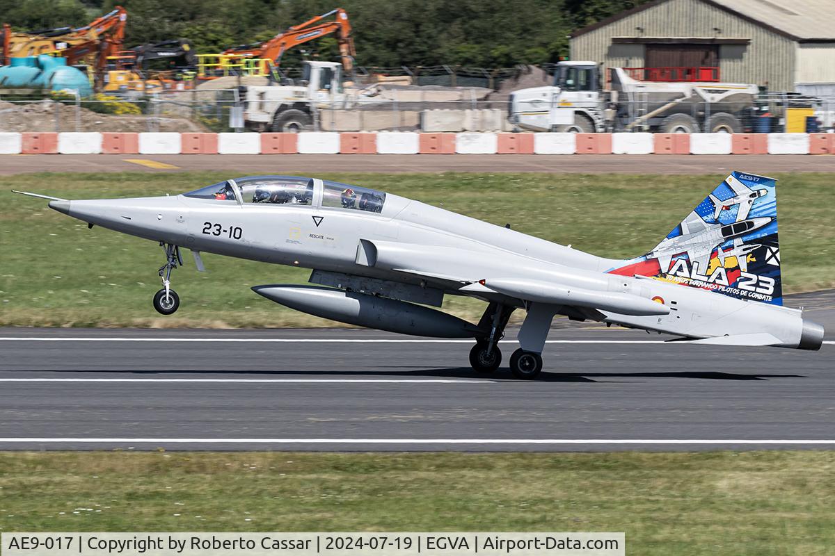 AE9-017, Northrop (CASA) SF-5B(M) Freedom Fighter C/N 2017, RIAT 24