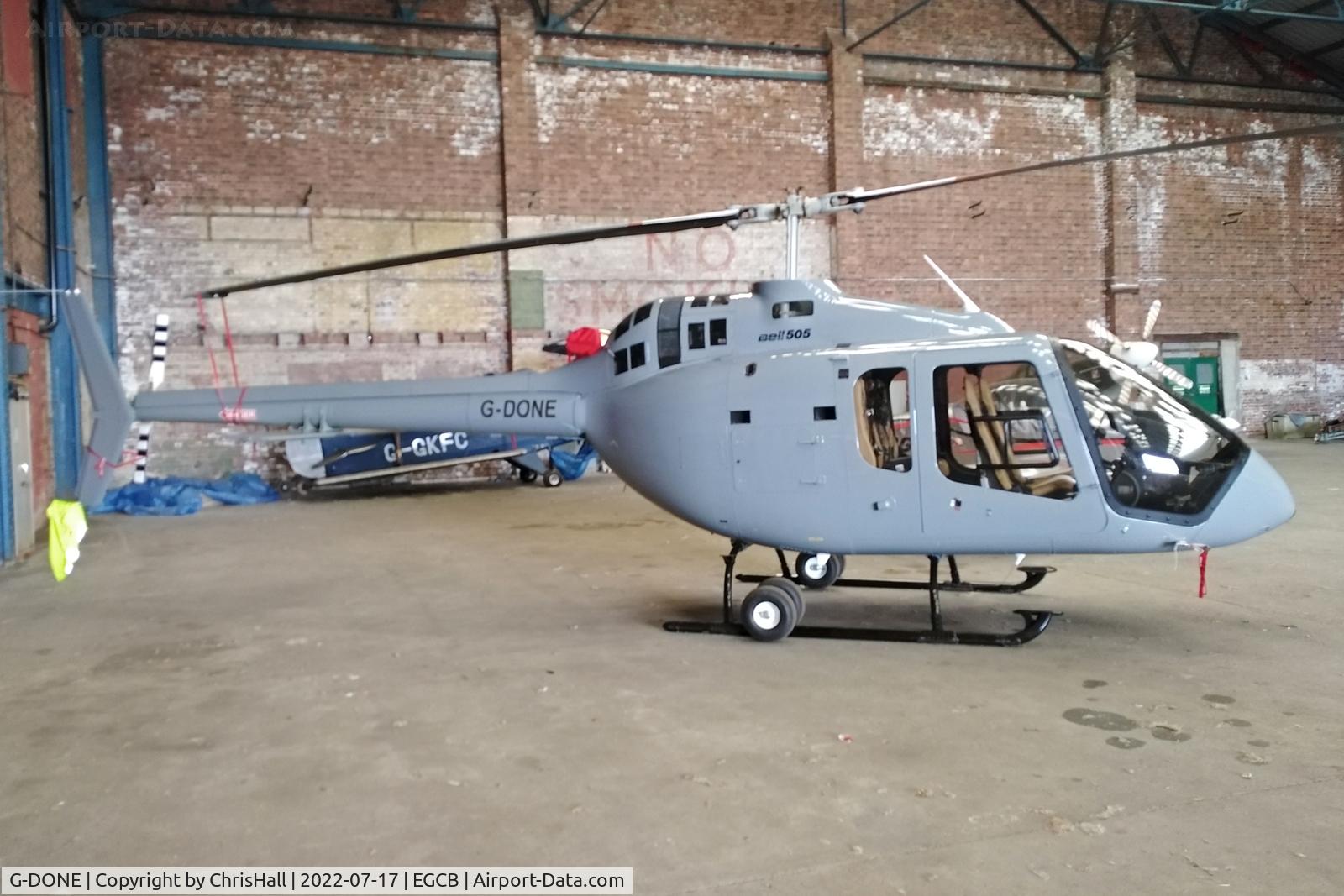 G-DONE, 2018 Bell 505 Jet Ranger X C/N 65056, Barton
