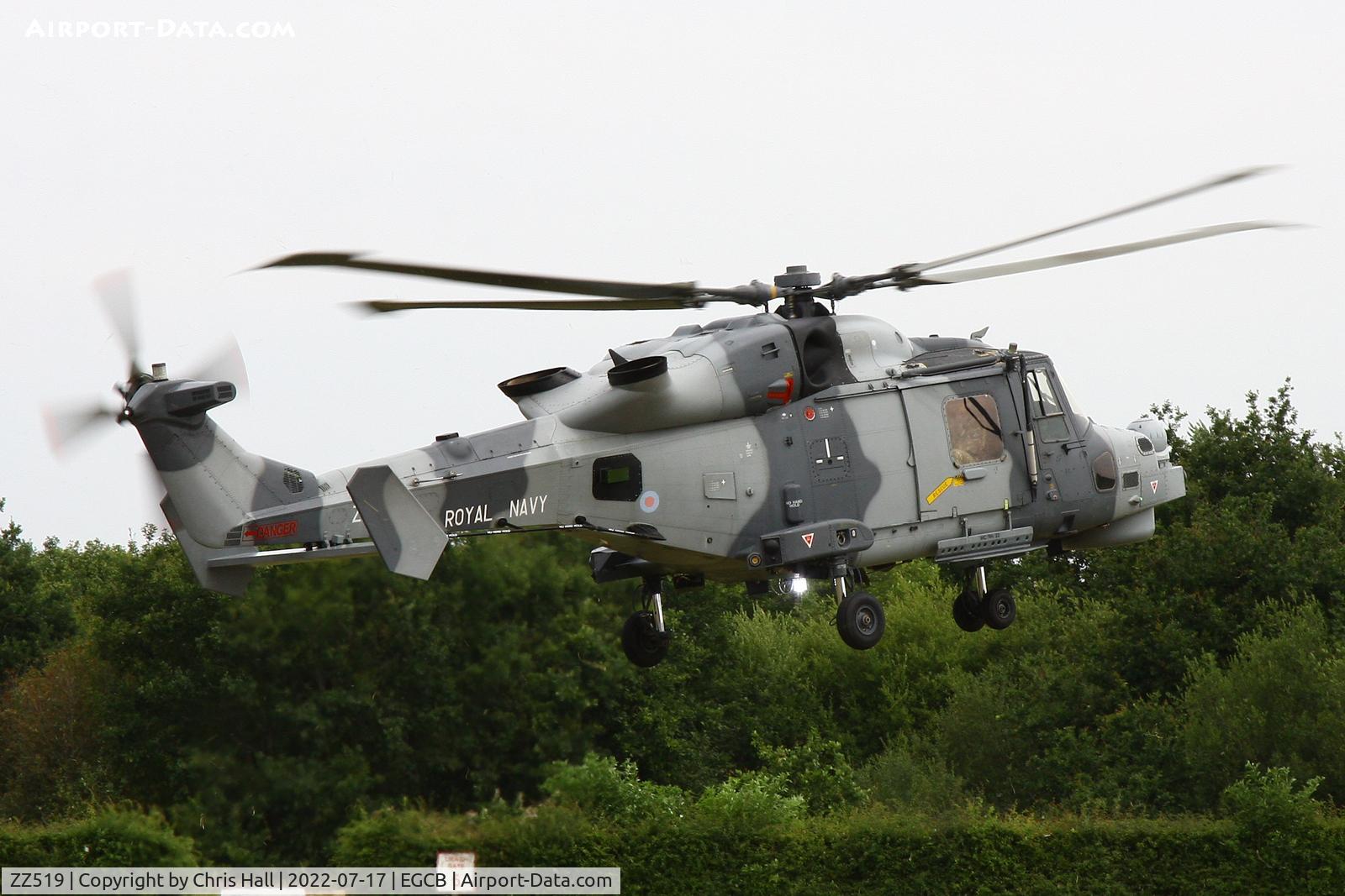 ZZ519, 2015 AgustaWestland AW-159 Wildcat HMA.2 C/N 525, Barton