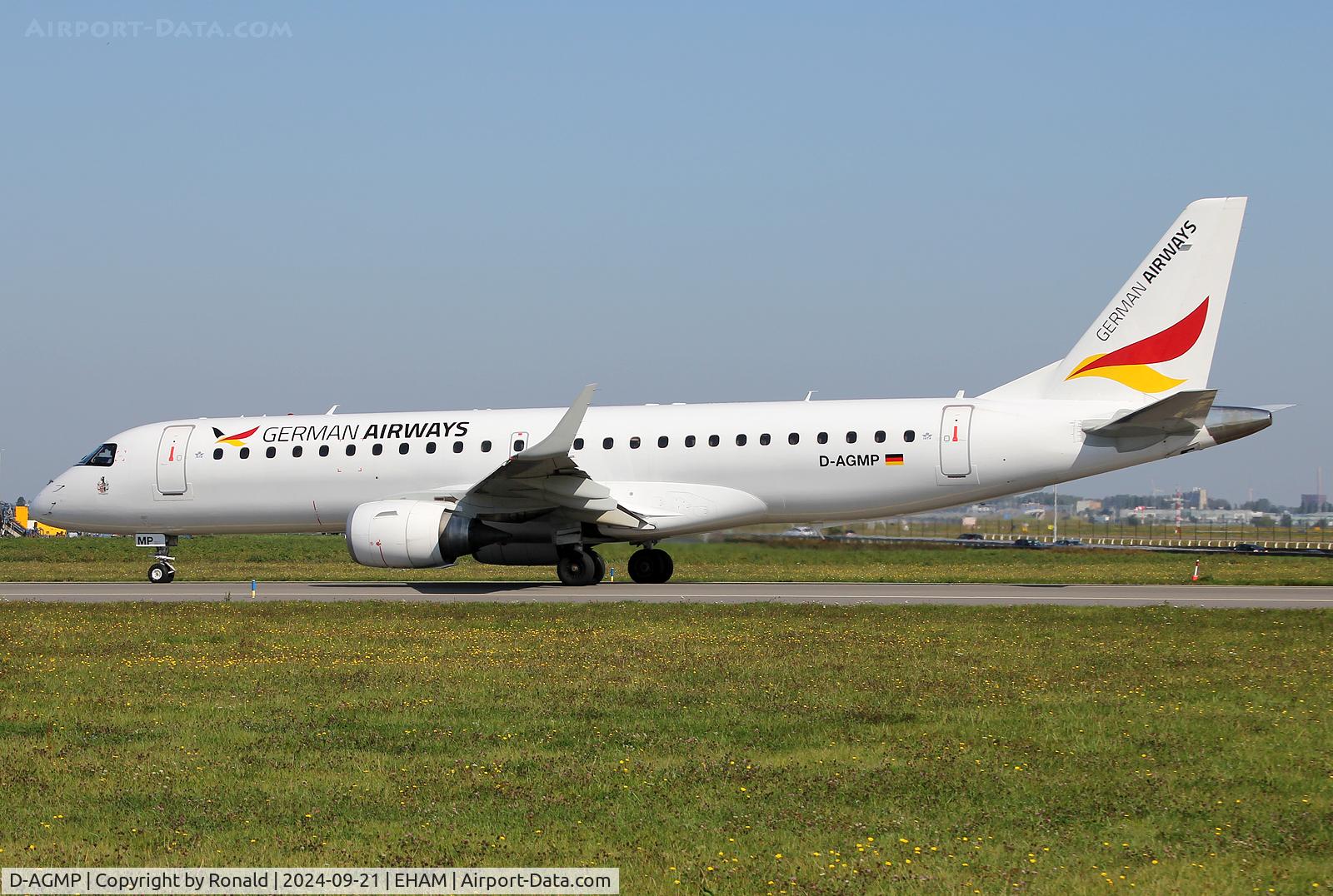 D-AGMP, 2009 Embraer 190AR (ERJ-190-100IGW) C/N 19000329, at eham