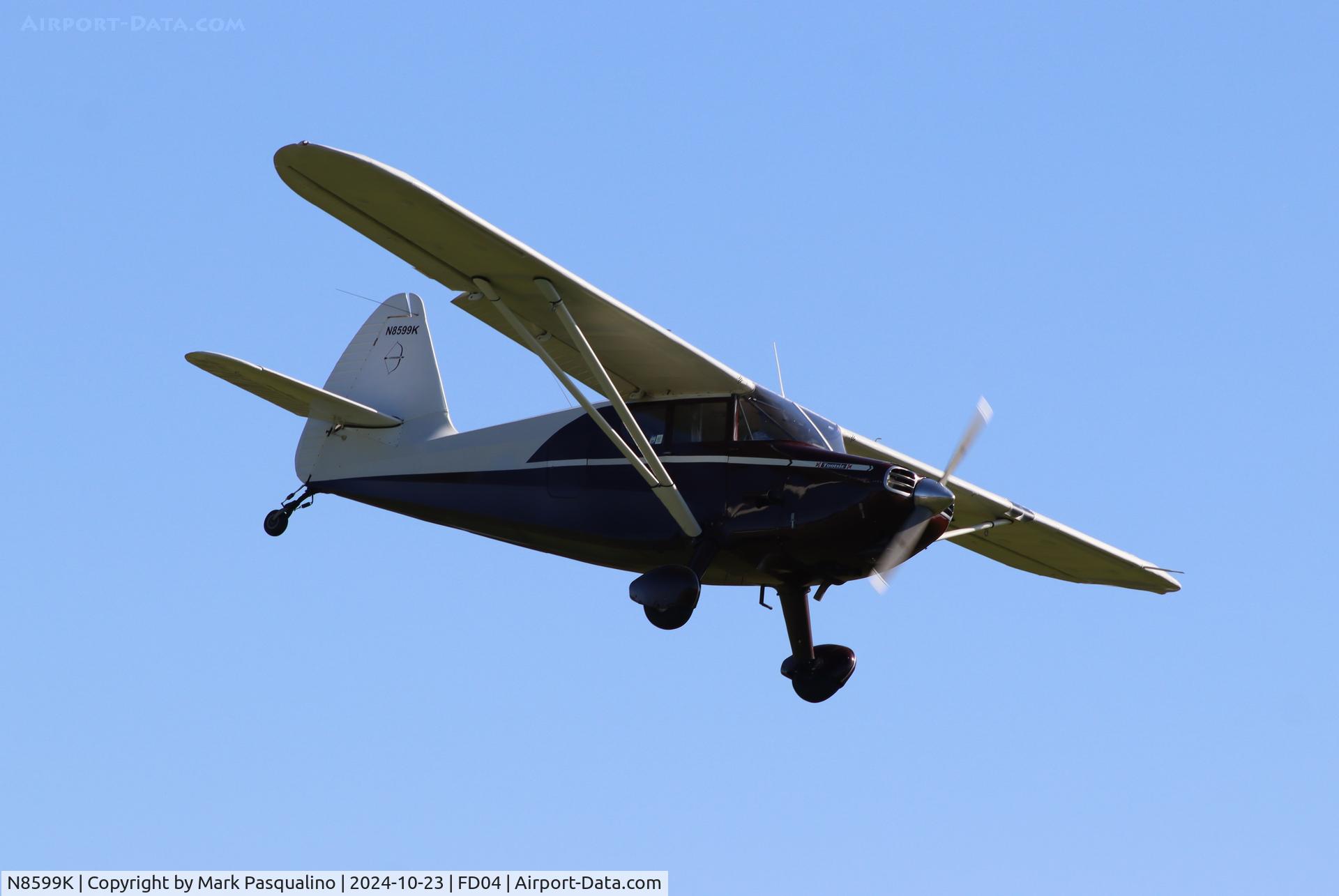 N8599K, 1947 Stinson 108-1 Voyager C/N 108-1599, Stinson 108-1