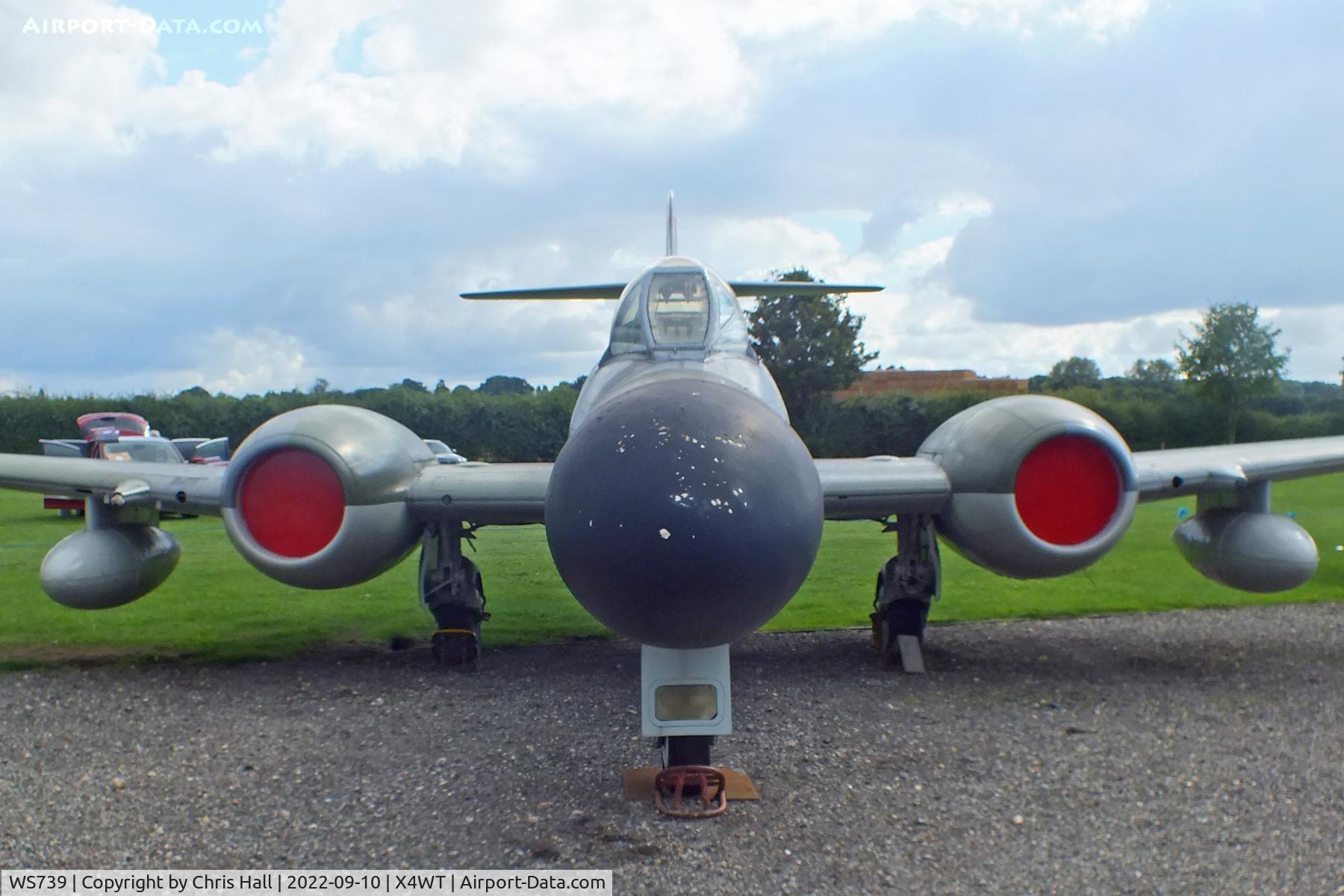 WS739, Gloster Meteor NF(T).14 C/N Not found WS739, Newark Air Museum