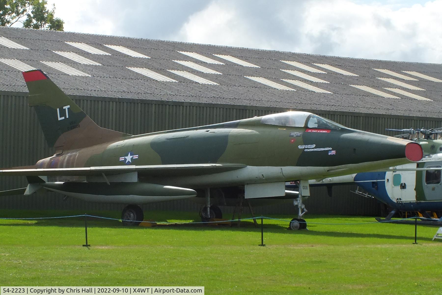 54-2223, North American F-100D Super Sabre C/N 223-103, Newark Air Museum