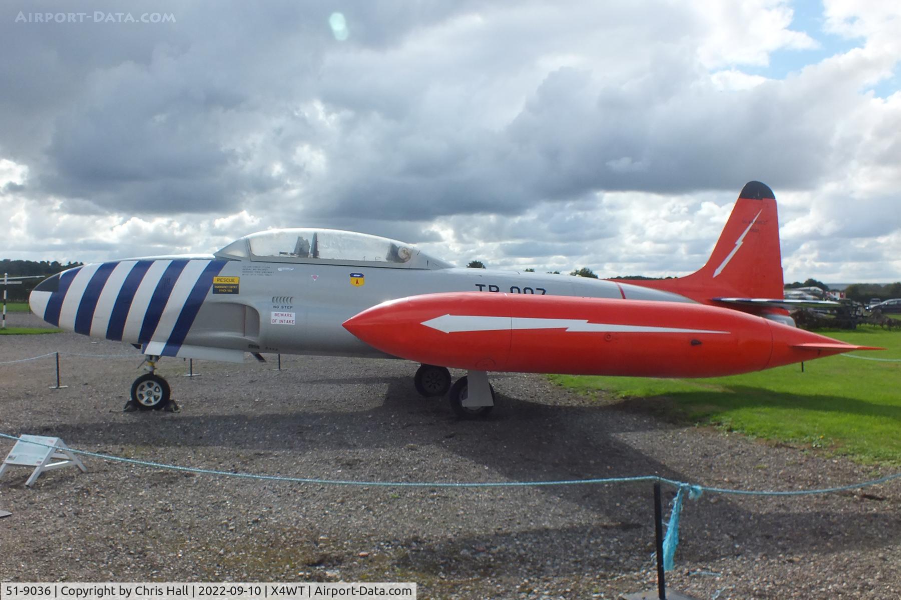 51-9036, 1951 Lockheed T-33A Shooting Star C/N 580-6820, Newark Air Museum