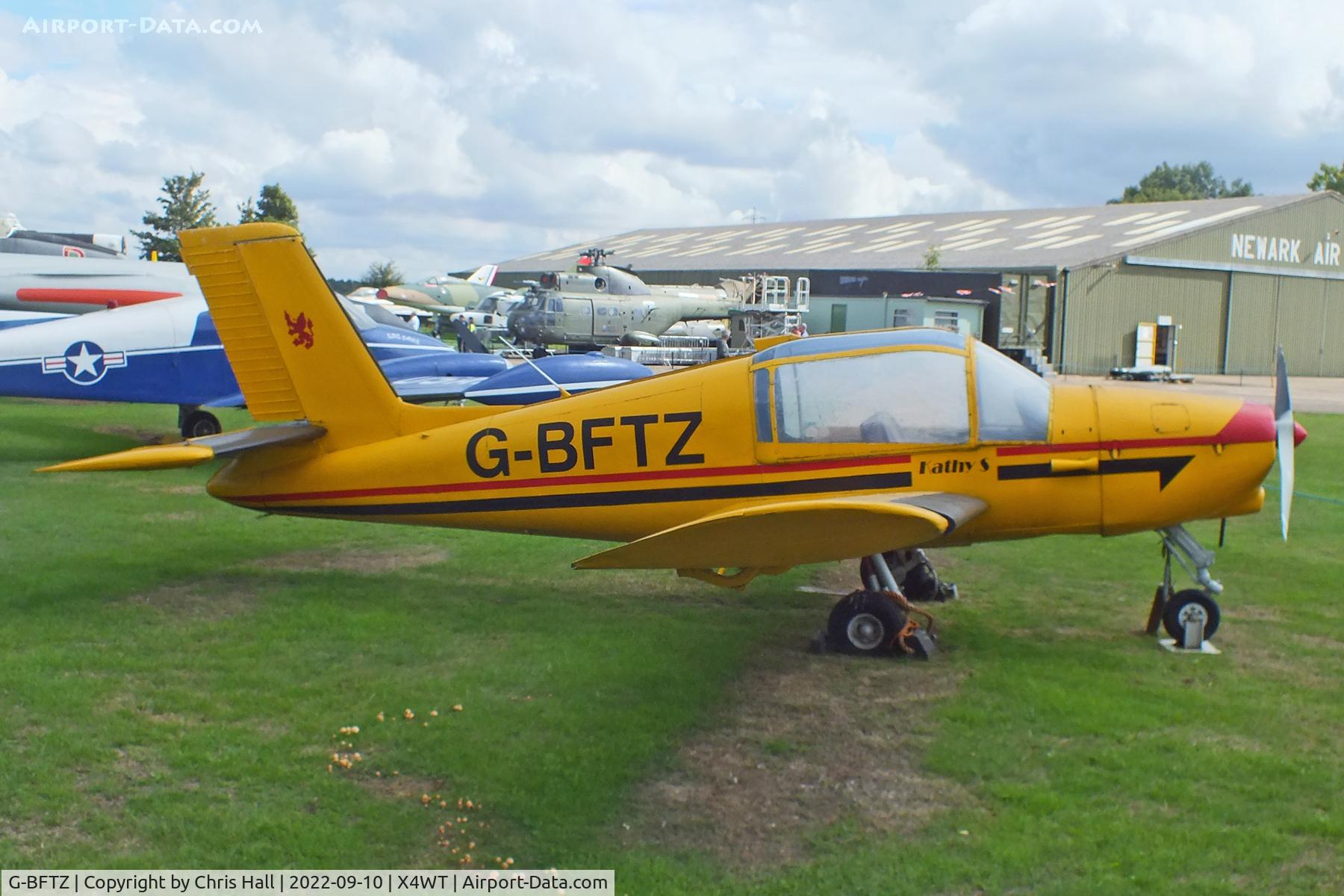 G-BFTZ, 1968 Socata MS-880B Rallye Club C/N 1269, Newark Air Museum