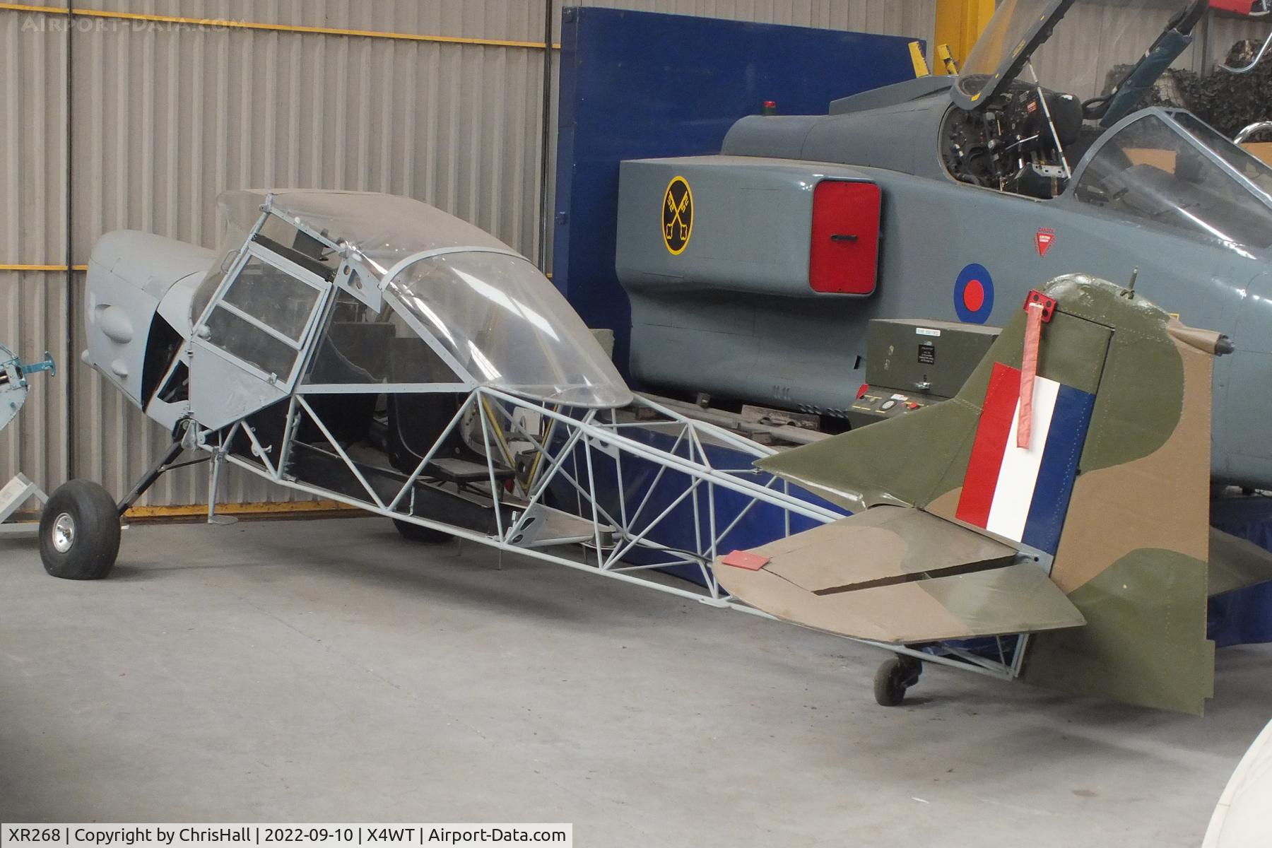 XR268, 1962 Auster AOP.9 C/N B5/10/185, Newark Air Museum