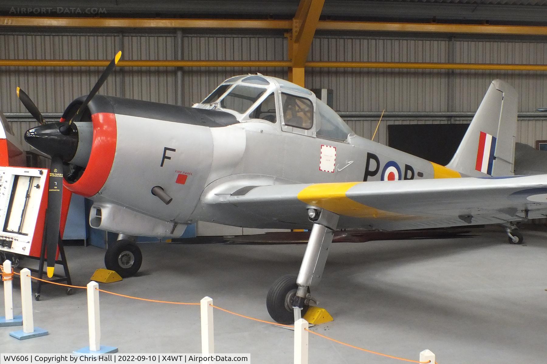 WV606, 1954 Percival P-56 Provost T.1 C/N PAC/56/133, Newark Air Museum