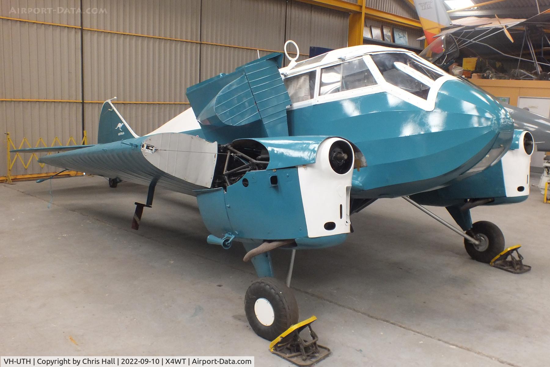 VH-UTH, 1935 General Aircraft Monospar ST-12 C/N ST12/36, Newark Air Museum