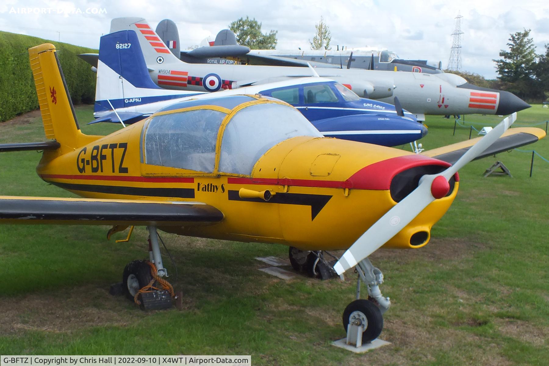 G-BFTZ, 1968 Socata MS-880B Rallye Club C/N 1269, Newark Air Museum