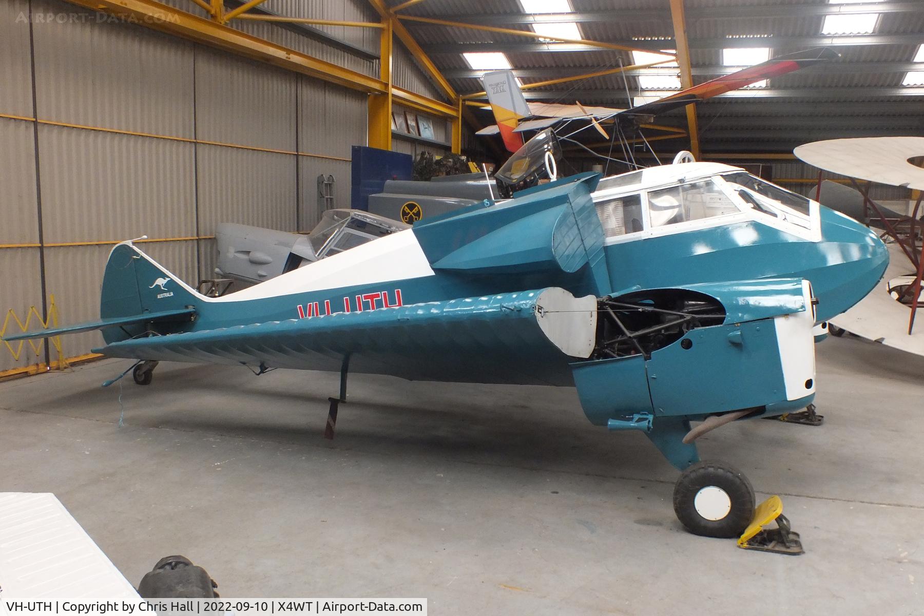 VH-UTH, 1935 General Aircraft Monospar ST-12 C/N ST12/36, Newark Air Museum