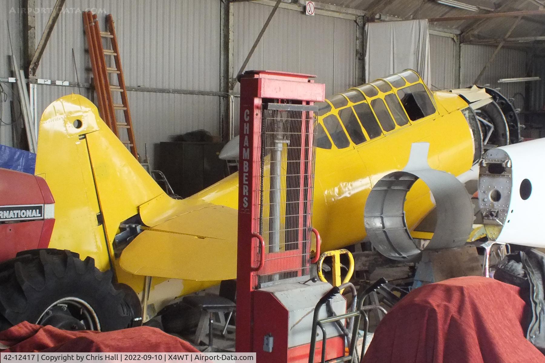 42-12417, Noorduyn AT-16 C/N 14-664, Newark Air Museum