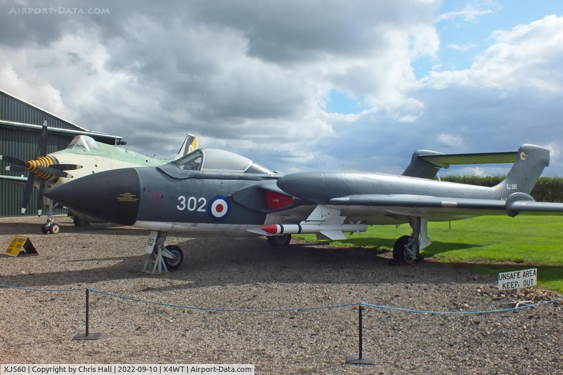 XJ560, De Havilland DH-110 Sea Vixen FAW.2 C/N 10042, Newark Air Museum