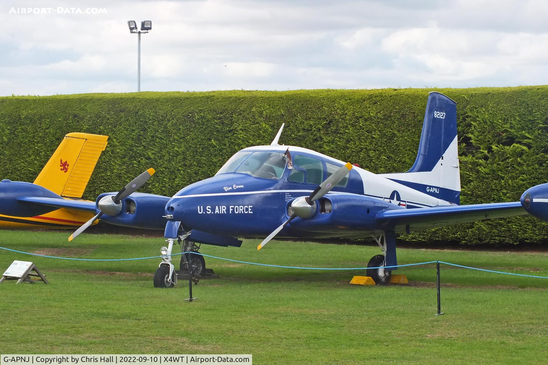 G-APNJ, Cessna 310 C/N 35335, Newark Air Museum