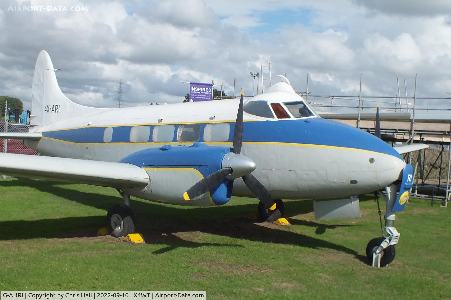 G-AHRI, 1946 De Havilland DH-104 Dove 1B C/N 04008, Newark Air Museum