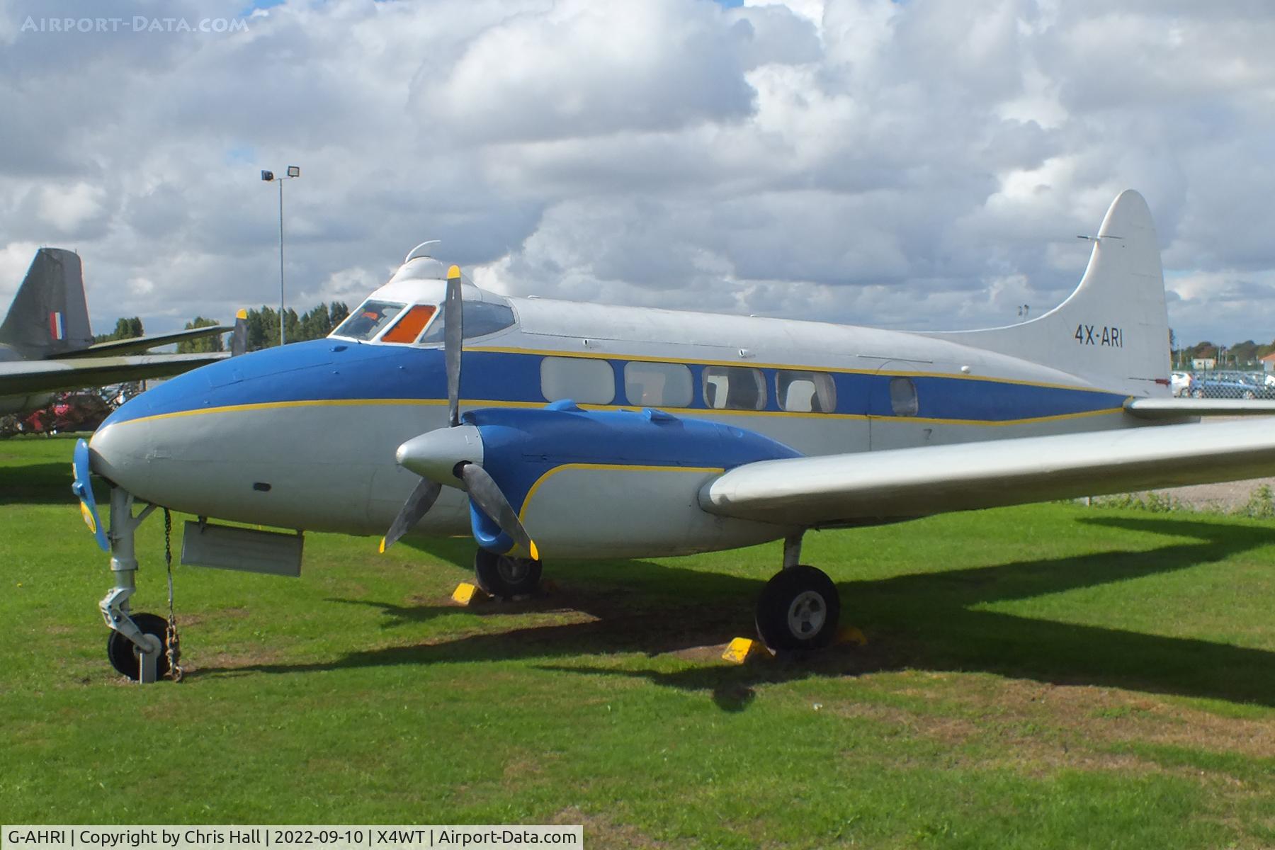 G-AHRI, 1946 De Havilland DH-104 Dove 1B C/N 04008, Newark Air Museum